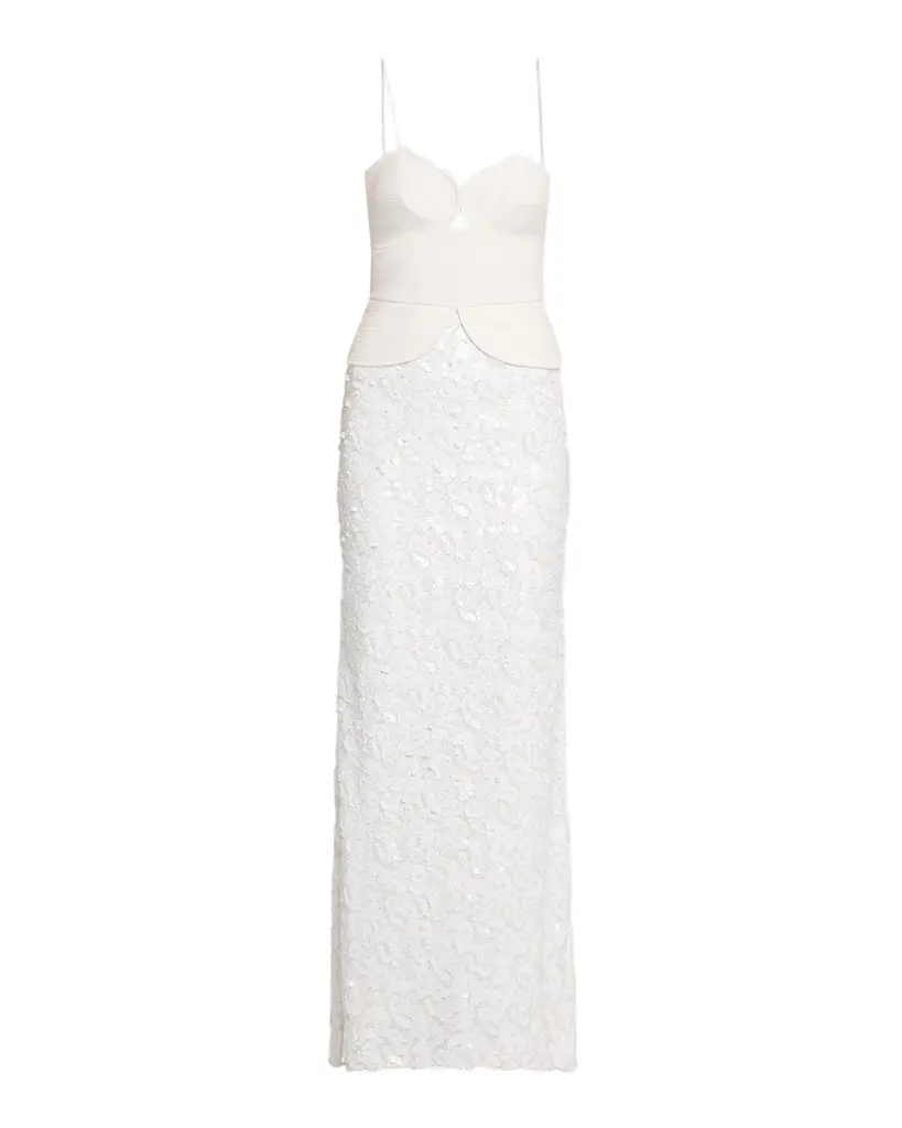 ACLER Femme Fatale Pryde Column Maxi Dress