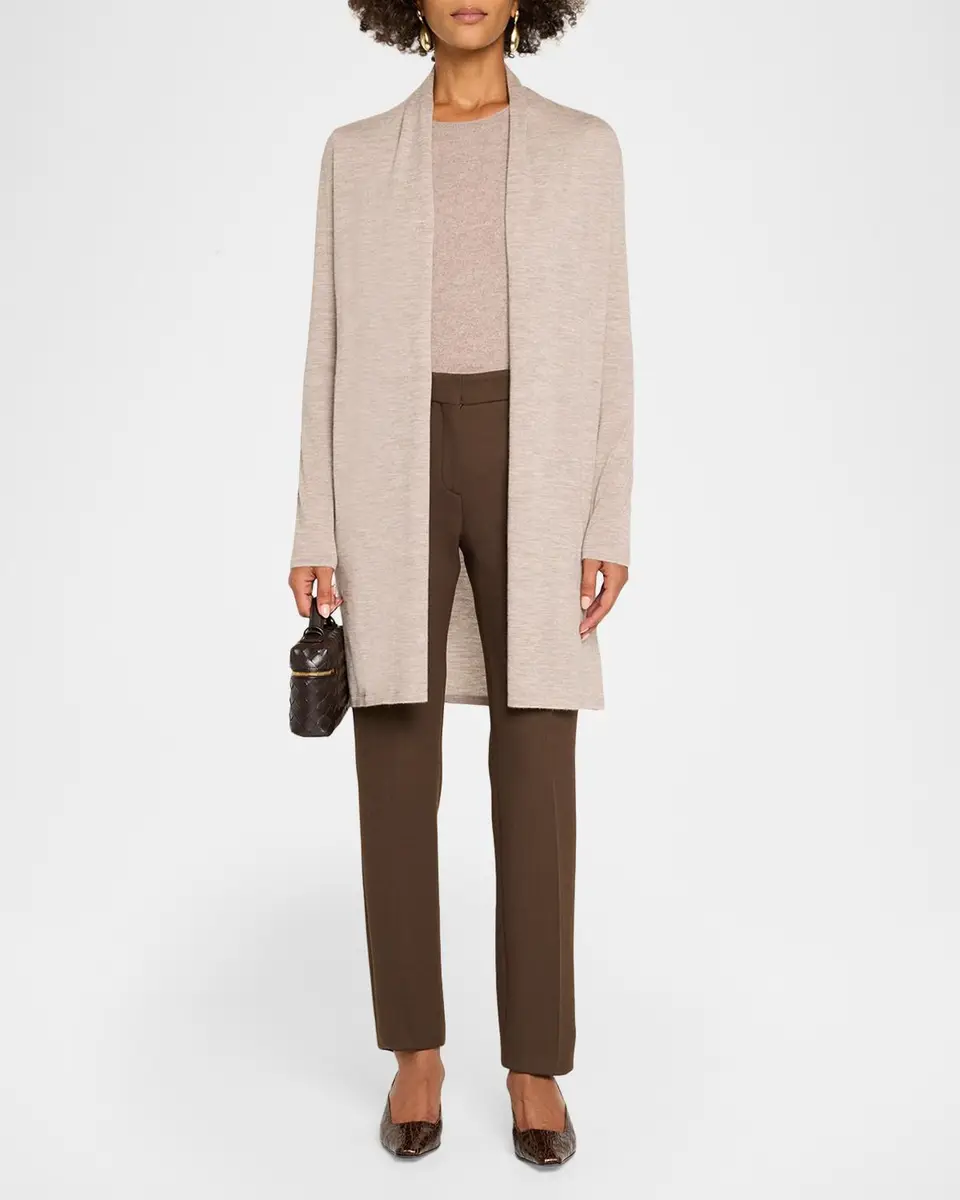 Neiman Marcus Cashmere Collection Superfine Cashmere Duster Cardigan | Thumbnail 2 Neiman Marcus Cashmere Collection Superfine Cashmere Duster Cardigan | Thumbnail 2