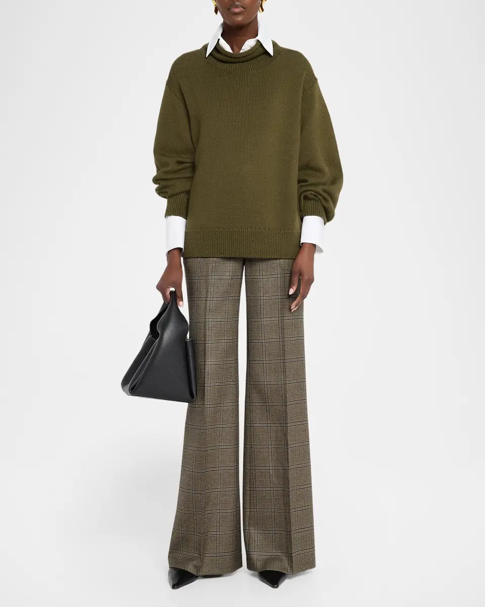 Lafayette 148 New York Lafayette Glen Plaid Wool Pants | Thumbnail 2