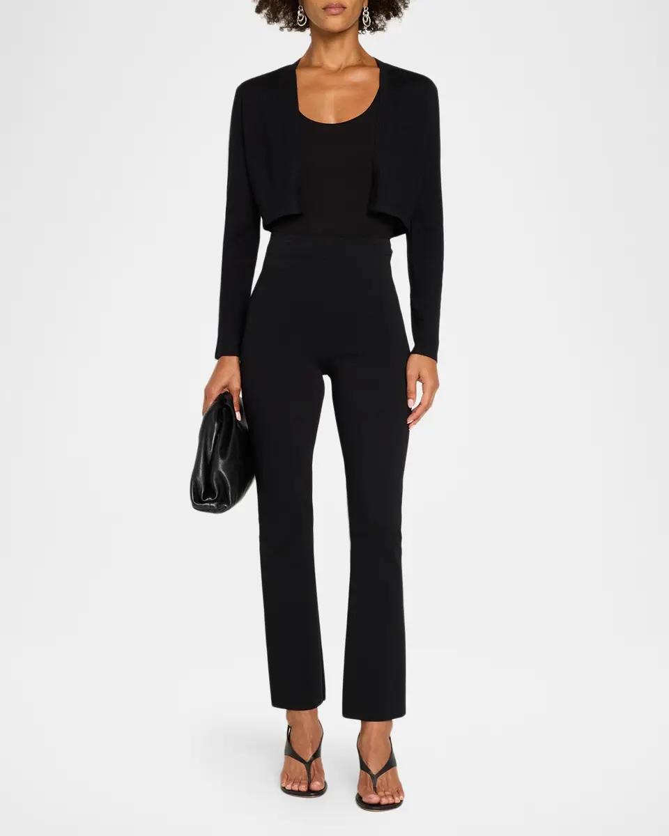 Neiman Marcus Cashmere Collection Superfine Cashmere Bolero | Thumbnail 2 Neiman Marcus Cashmere Collection Superfine Cashmere Bolero | Thumbnail 2