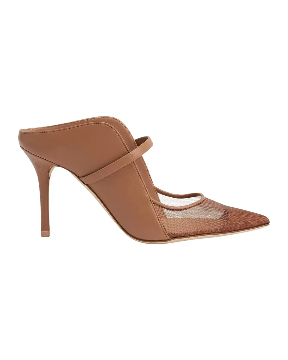 Malone Souliers Maureen Arc 85MM Leather Mules | Thumbnail 2 Malone Souliers Maureen Arc 85MM Leather Mules | Thumbnail 2