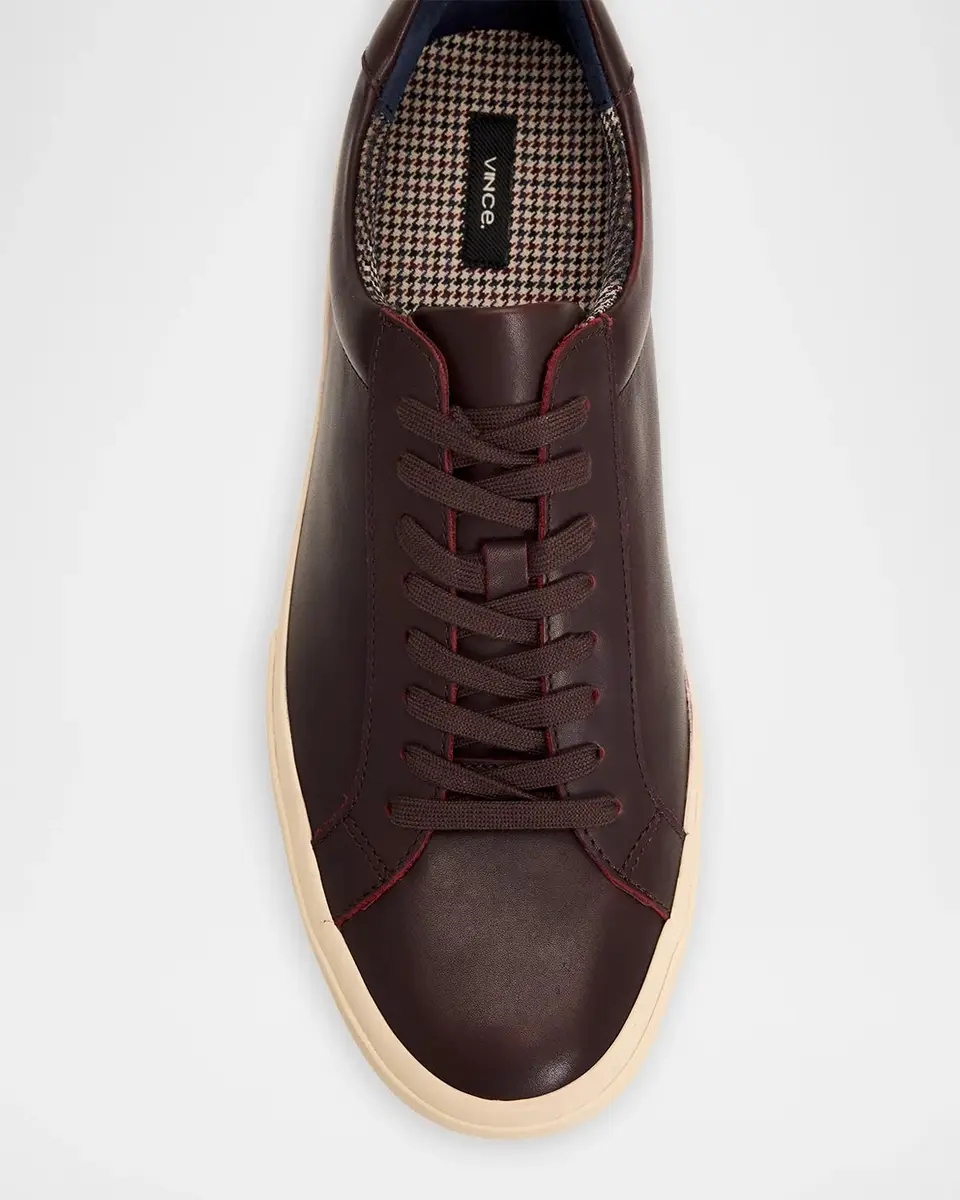 Vince Fulton Leather Low-Top Sneakers | Thumbnail 6 Vince Fulton Leather Low-Top Sneakers | Thumbnail 6