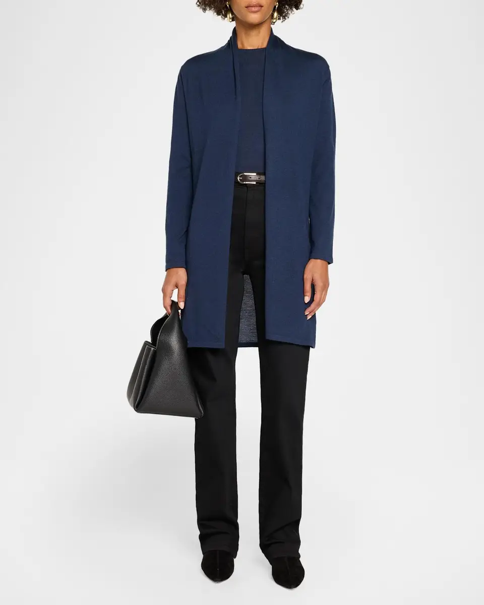 Neiman Marcus Cashmere Collection Superfine Cashmere Duster Cardigan | Thumbnail 2 Neiman Marcus Cashmere Collection Superfine Cashmere Duster Cardigan | Thumbnail 2