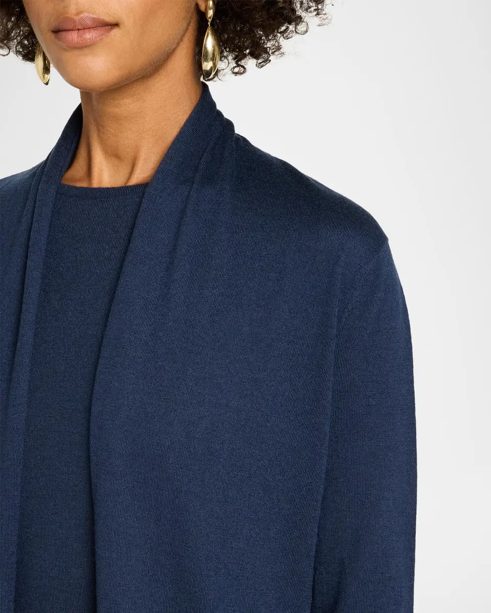 Neiman Marcus Cashmere Collection Superfine Cashmere Duster Cardigan | Thumbnail 5 Neiman Marcus Cashmere Collection Superfine Cashmere Duster Cardigan | Thumbnail 5