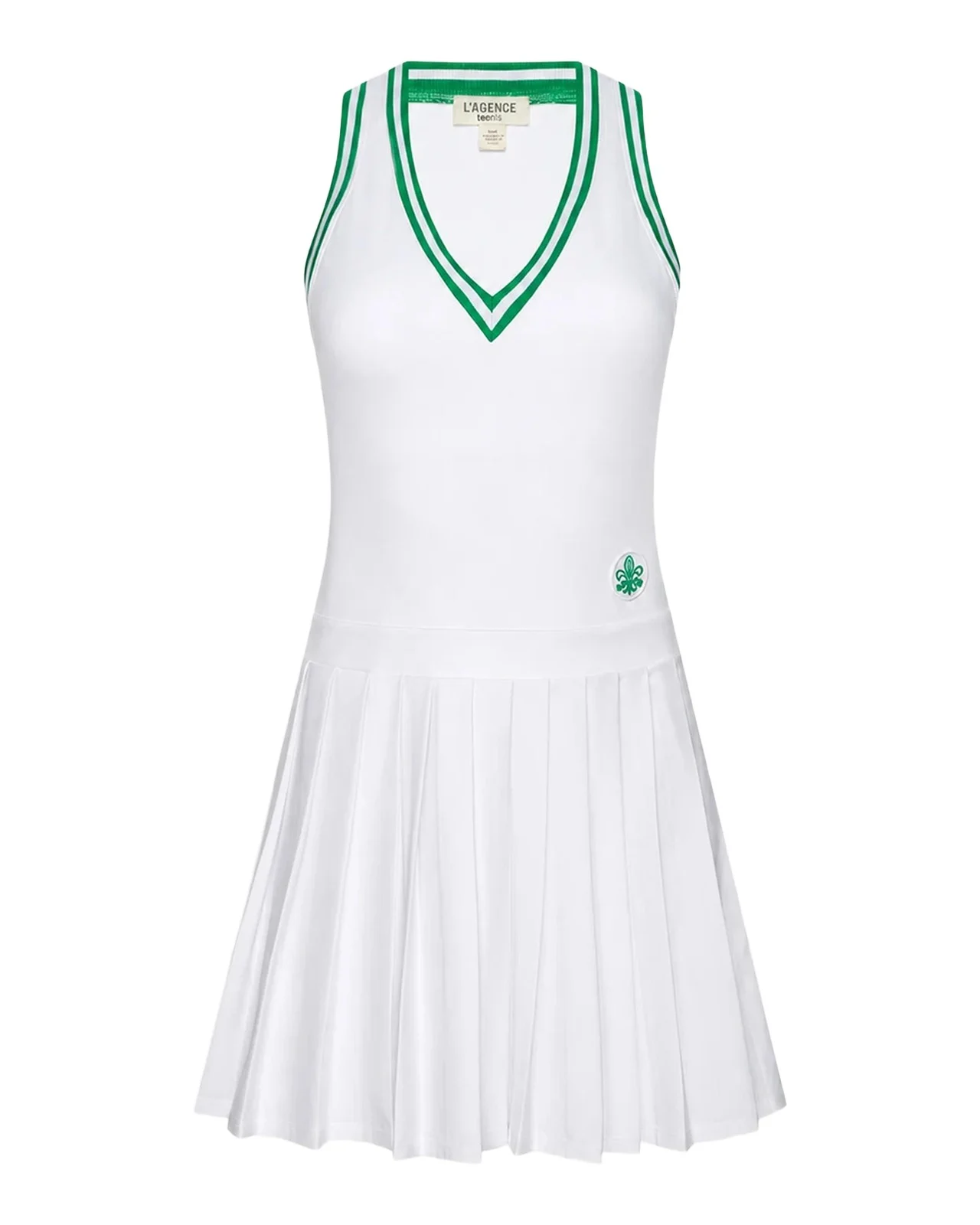 L'Agence Courtney Racerback Tennis Dress