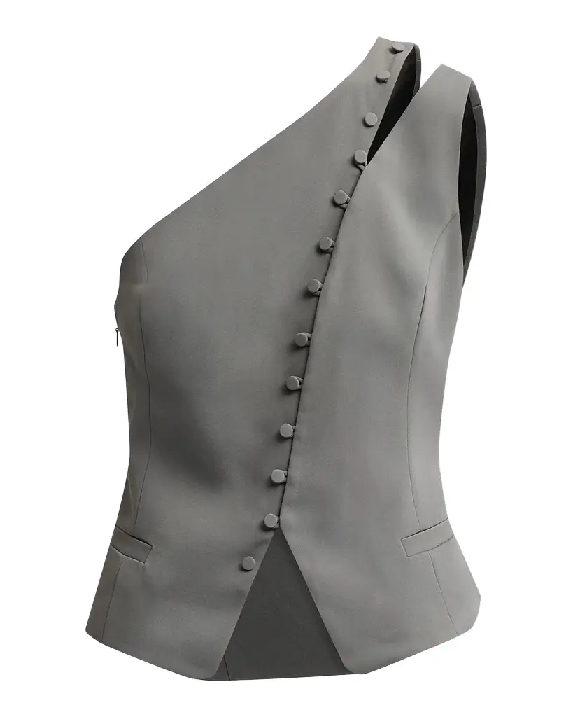 L'Agence Zinnia One-Shoulder Vest
