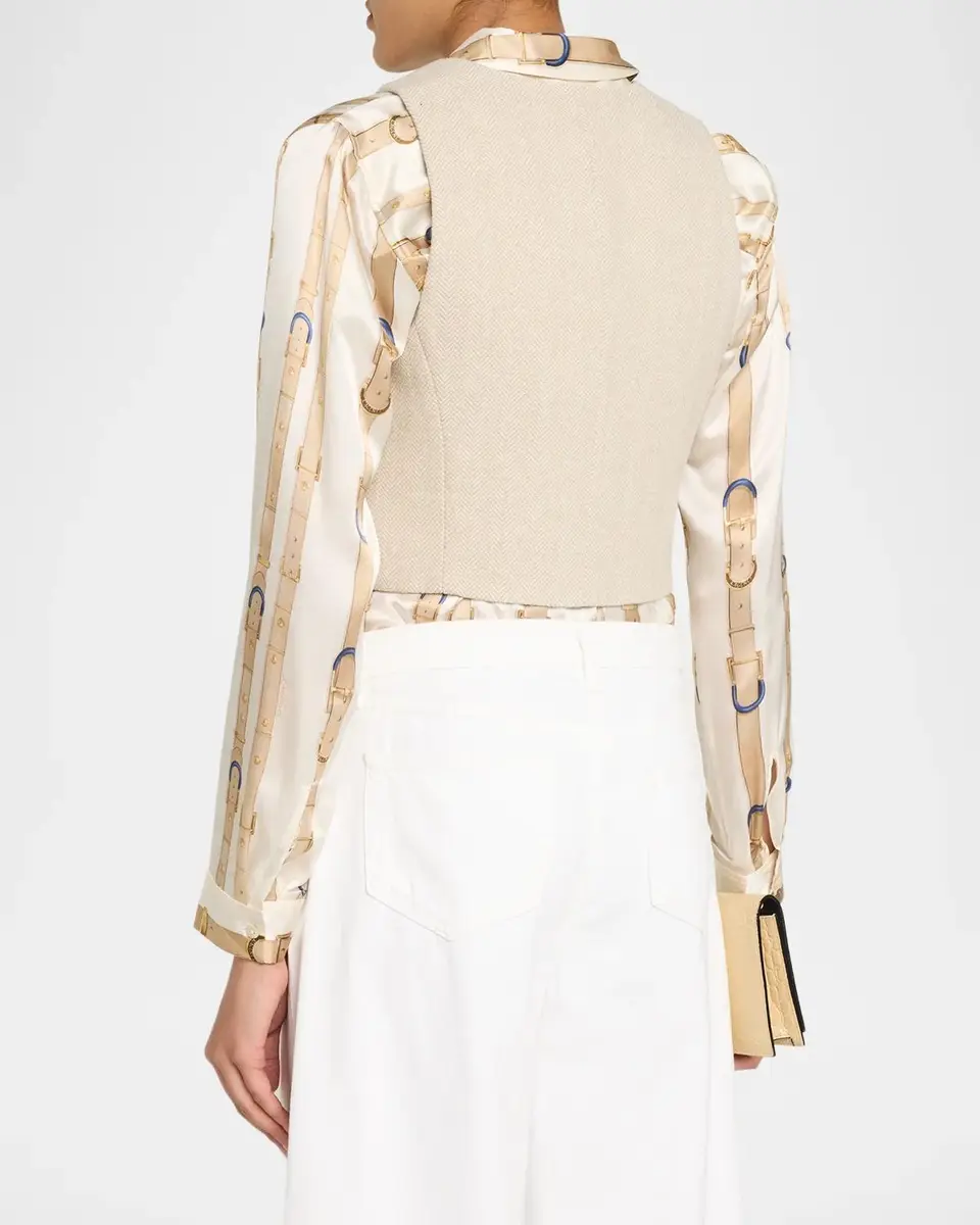 L'Agence Jianna Short Vest | Thumbnail 3 L'Agence Jianna Short Vest | Thumbnail 3