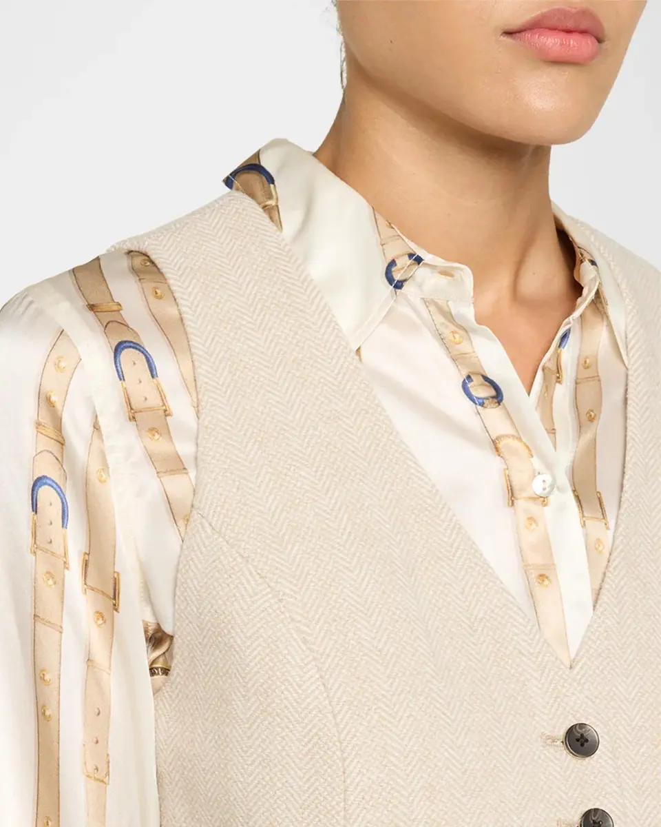L'Agence Jianna Short Vest | Thumbnail 5 L'Agence Jianna Short Vest | Thumbnail 5