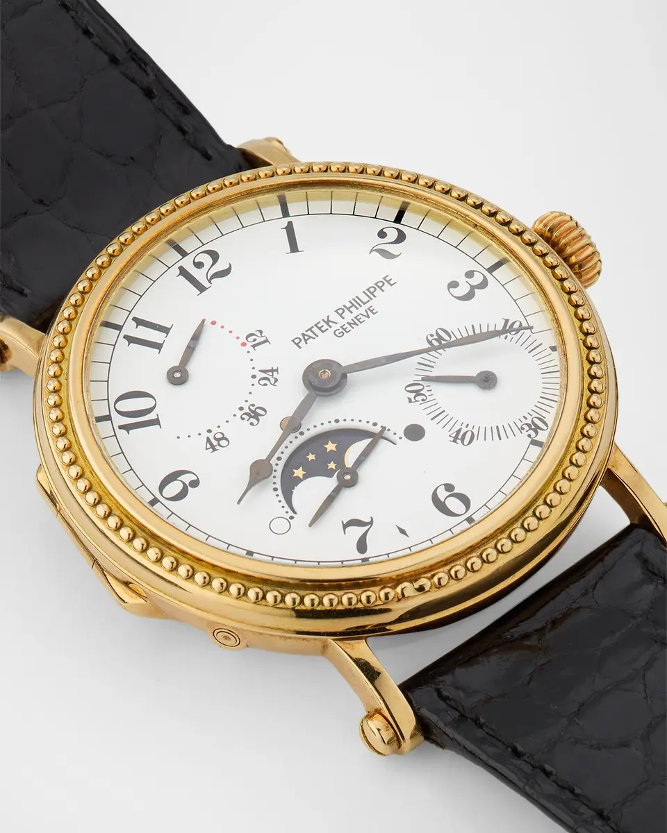 Vintage Watches Patek Philippe Age of the Moon 35mm Vintage 1995 Watch | Thumbnail 3