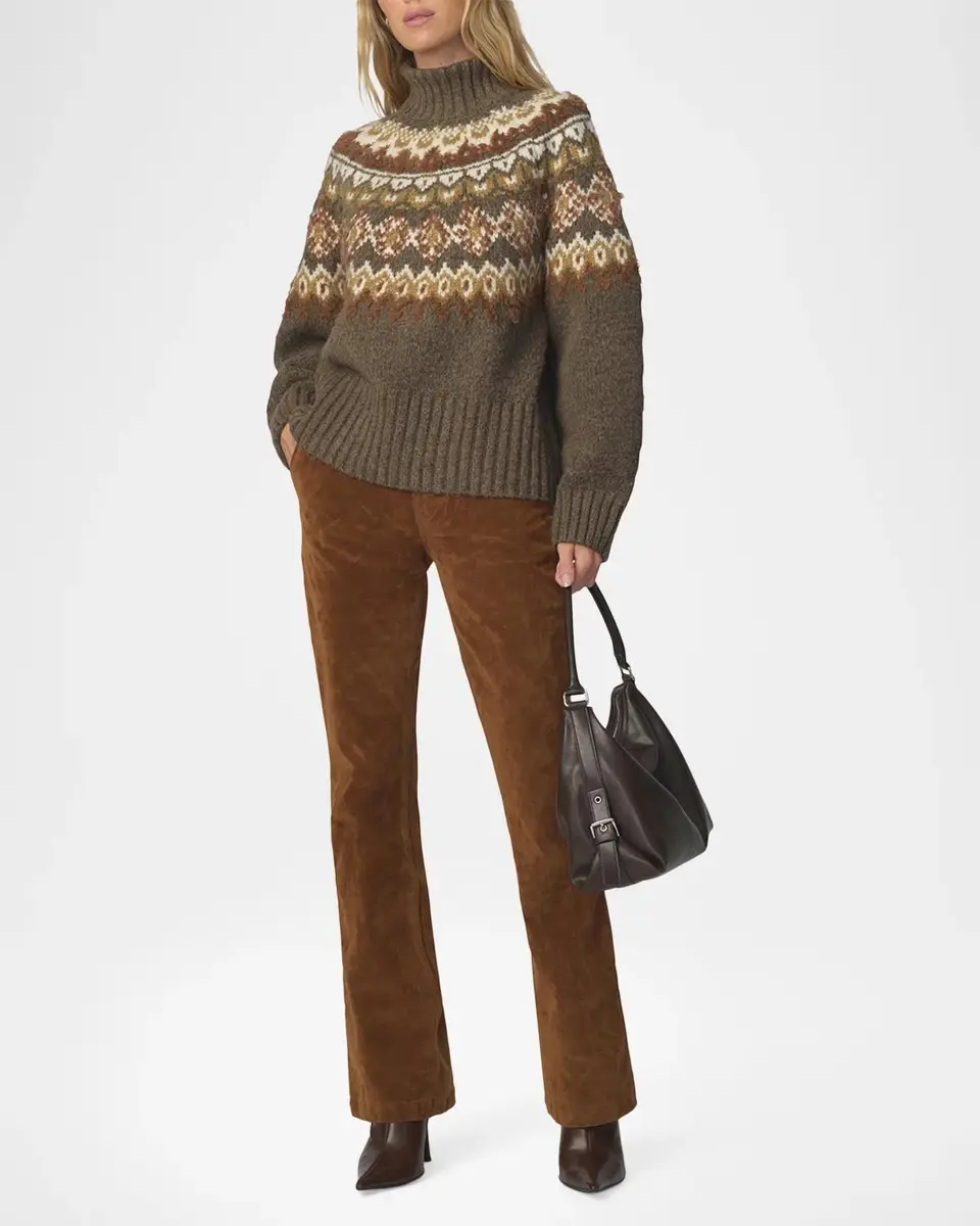 Joe's Jeans The Elva Fair Isle-Style Sweater | Thumbnail 2 Joe's Jeans The Elva Fair Isle-Style Sweater | Thumbnail 2