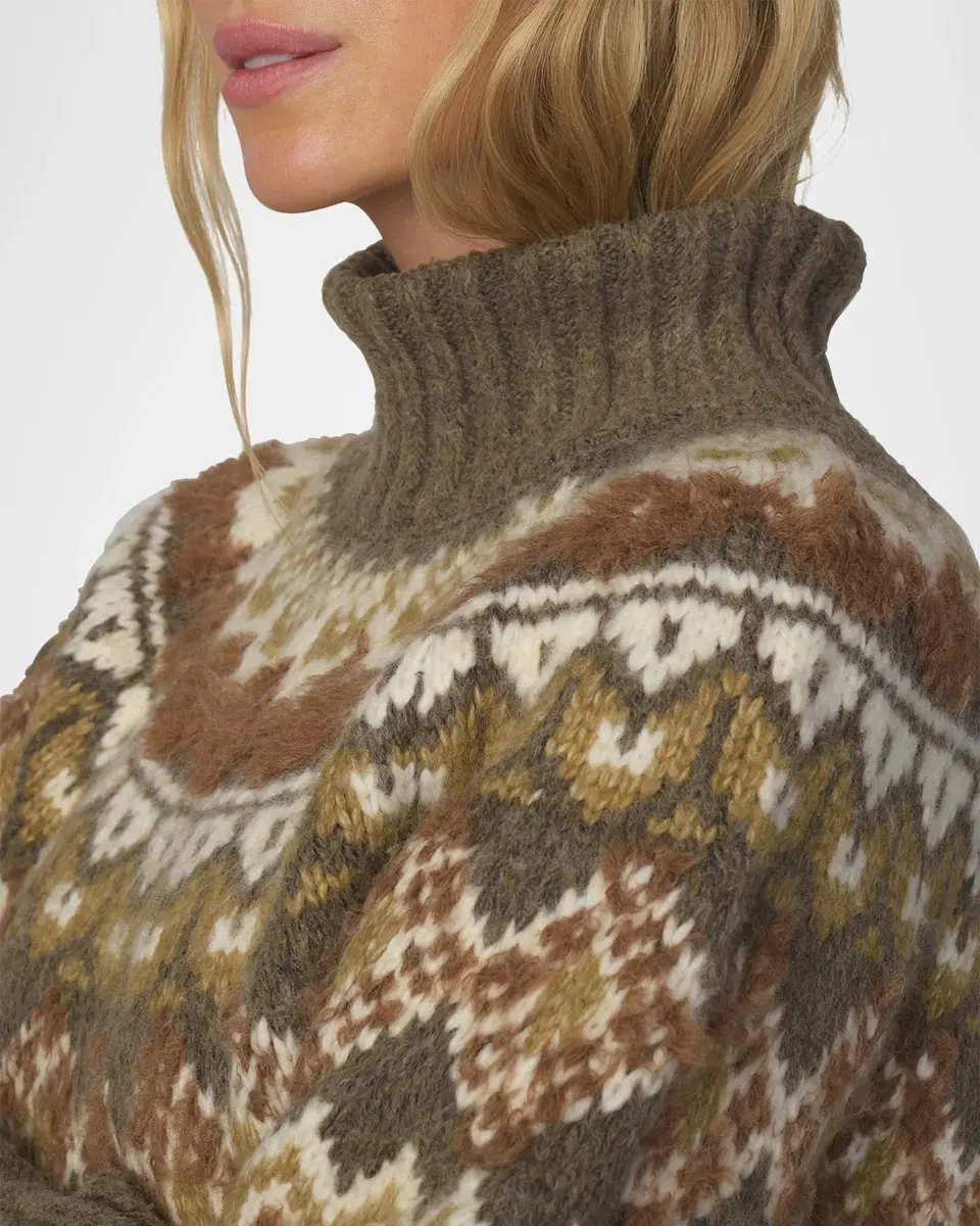 Joe's Jeans The Elva Fair Isle-Style Sweater | Thumbnail 5 Joe's Jeans The Elva Fair Isle-Style Sweater | Thumbnail 5