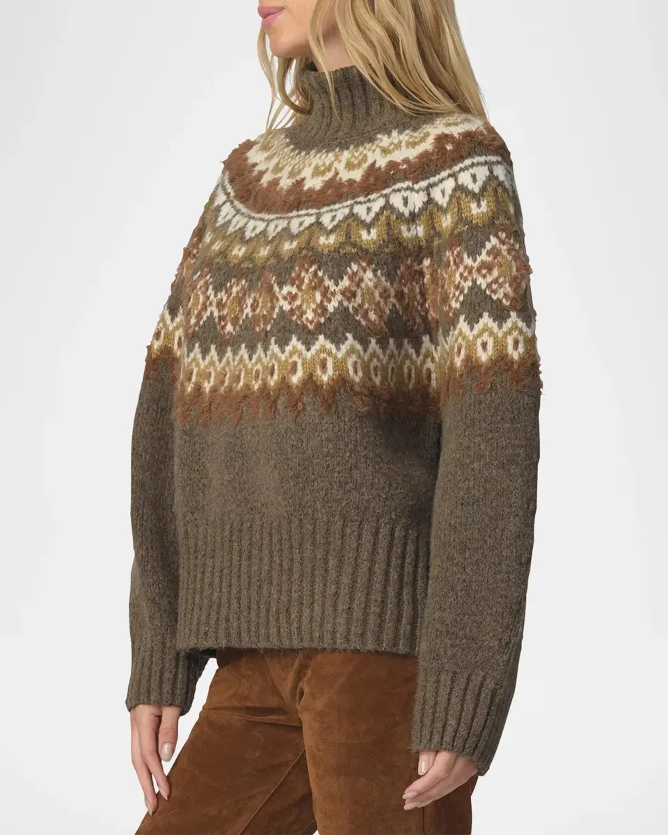 Joe's Jeans The Elva Fair Isle-Style Sweater | Thumbnail 6 Joe's Jeans The Elva Fair Isle-Style Sweater | Thumbnail 6