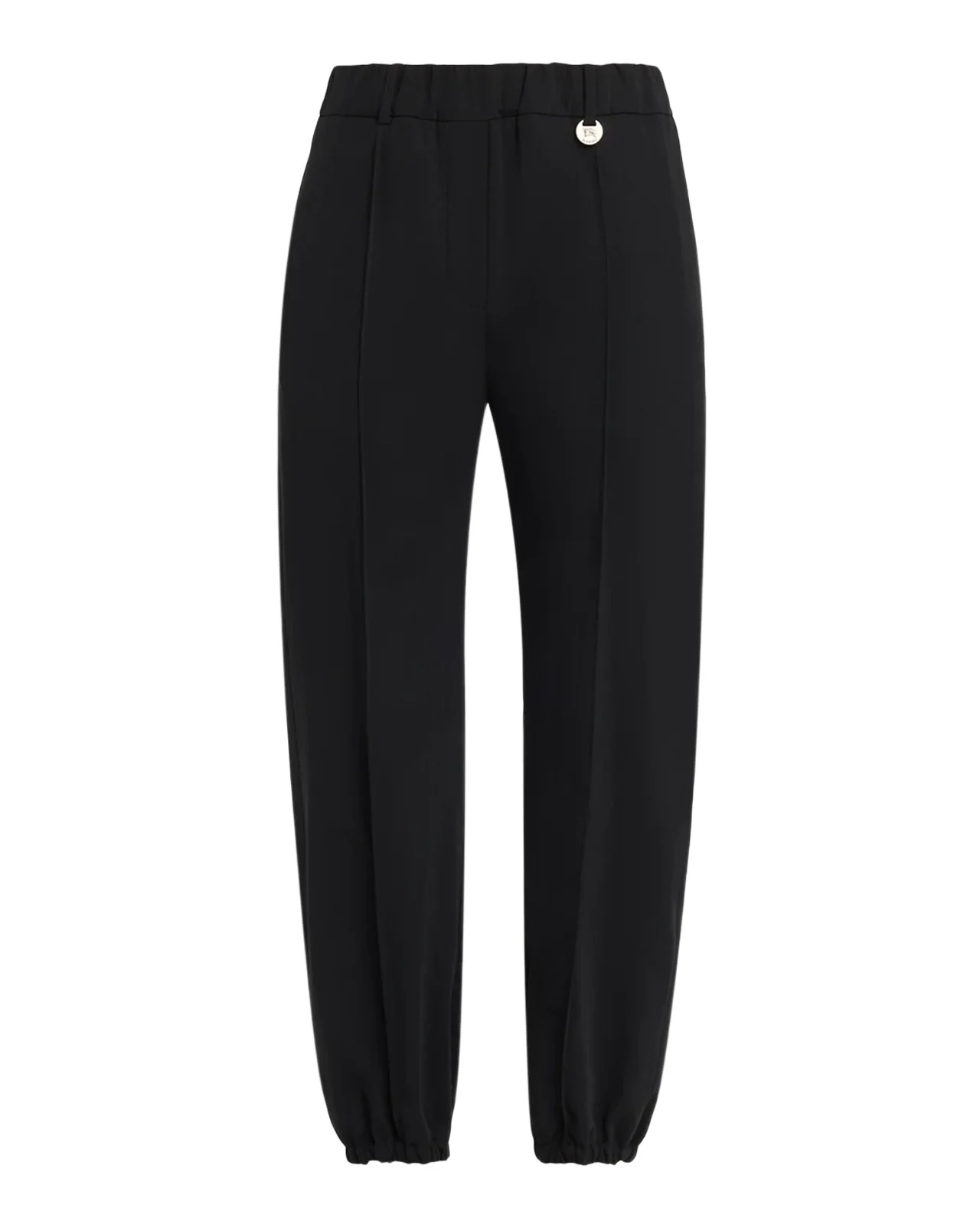 Lidian Wool Straight-Leg Crop Jogger Pants Lidian Wool Straight-Leg Crop Jogger Pants