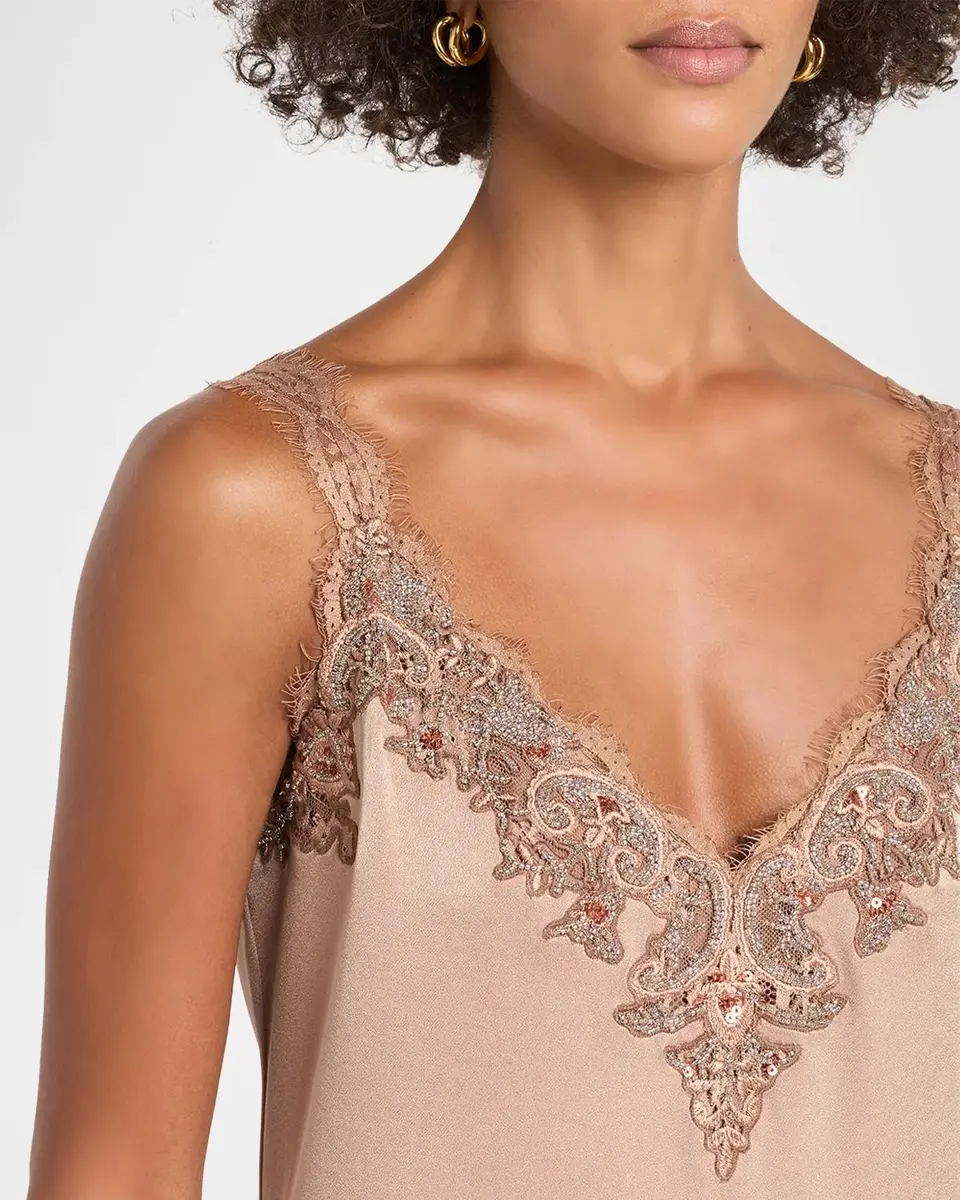 Kobi Halperin Ciara Embroidered Lace-Trimmed Mini Slip Dress | Thumbnail 5 Kobi Halperin Ciara Embroidered Lace-Trimmed Mini Slip Dress | Thumbnail 5