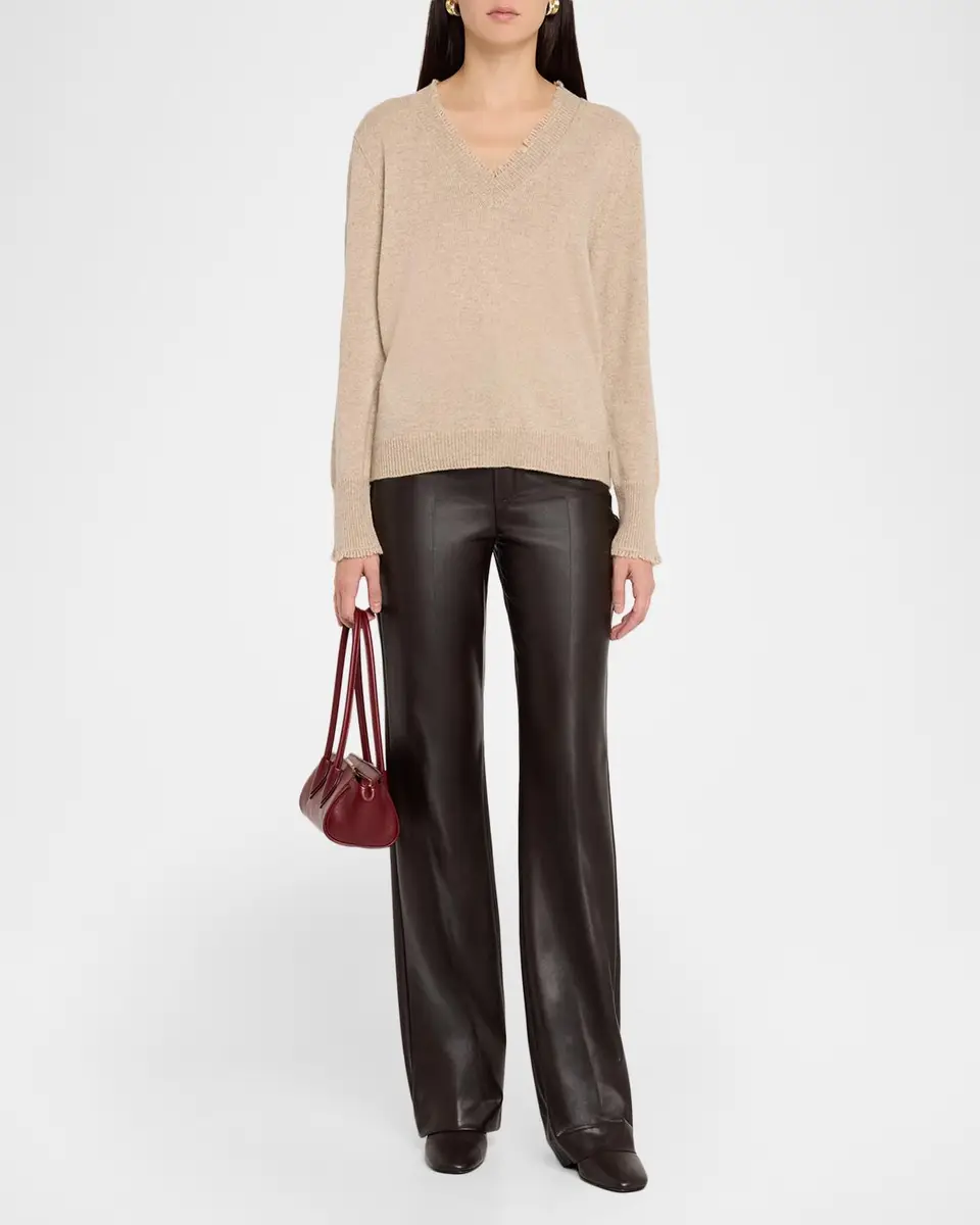 Kobi Halperin Dora Fringe-Trim Merino Wool Sweater | Thumbnail 2