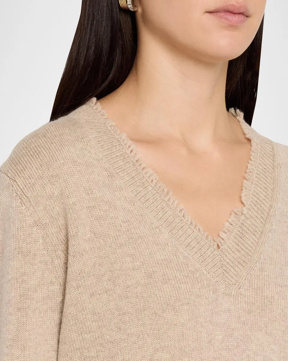 Kobi Halperin Dora Fringe-Trim Merino Wool Sweater | Thumbnail 5