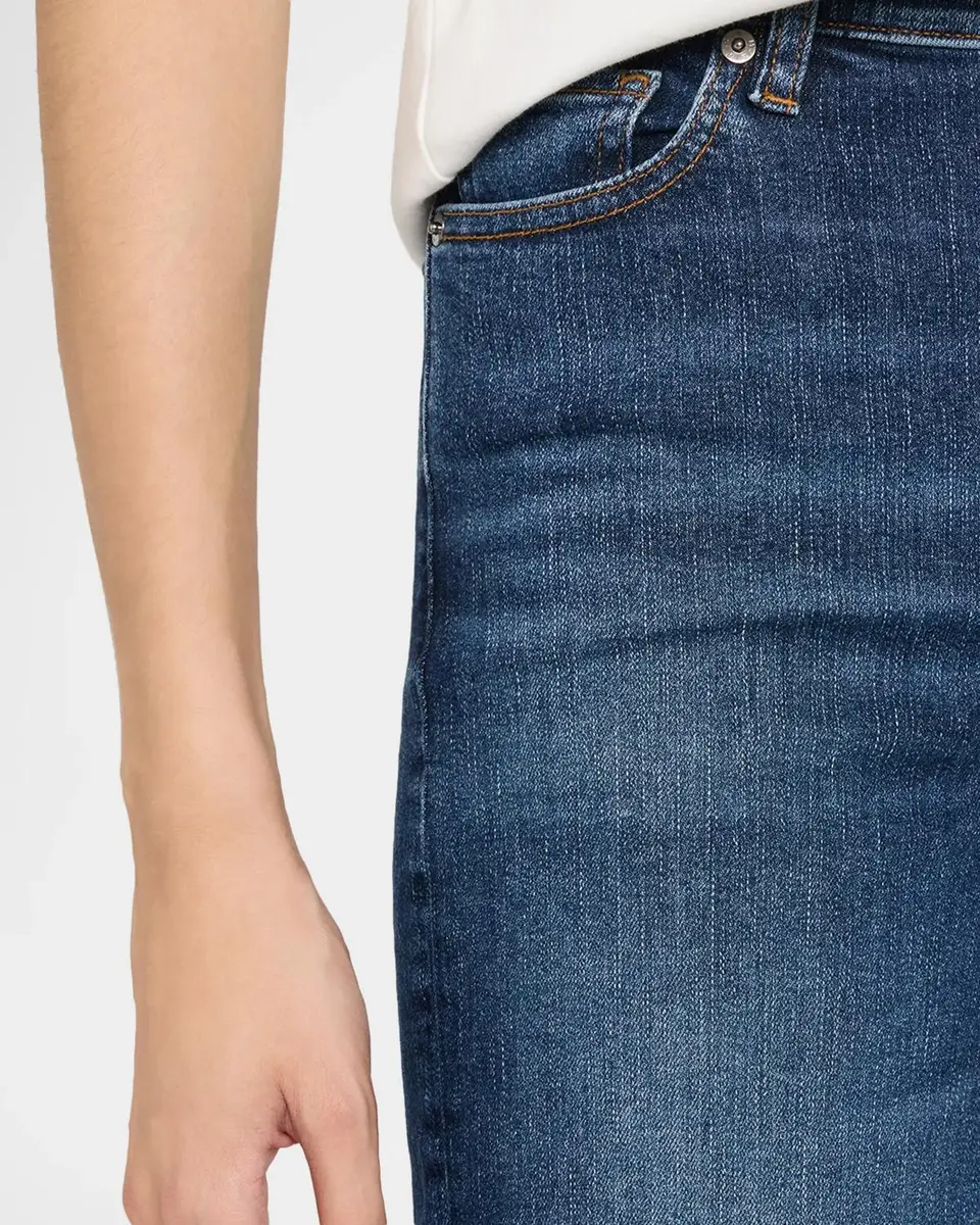 Frame Le Sleek High-Rise Straight Jeans | Thumbnail 5