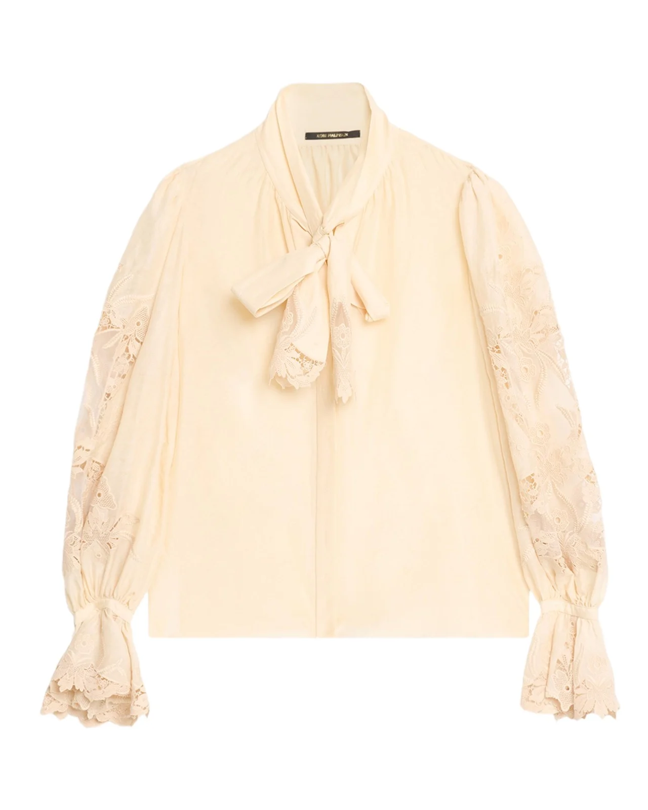 Valerie Embroidered Cotton-Silk Voile Blouse Valerie Embroidered Cotton-Silk Voile Blouse