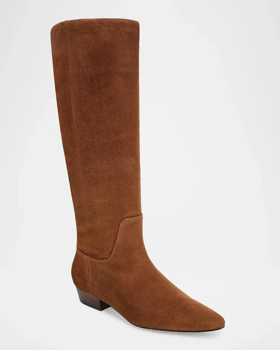 Veronica Beard Gabrielle Suede Knee-High Boots | Thumbnail 2 Veronica Beard Gabrielle Suede Knee-High Boots | Thumbnail 2