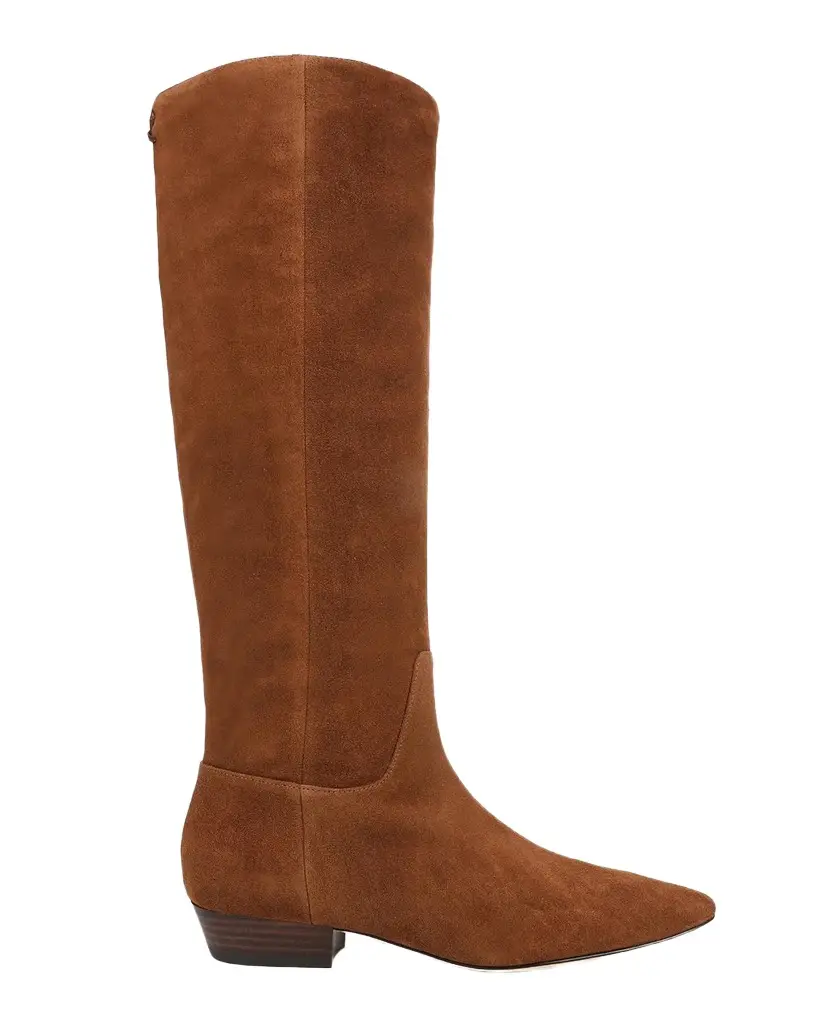 Veronica Beard Gabrielle Suede Knee-High Boots