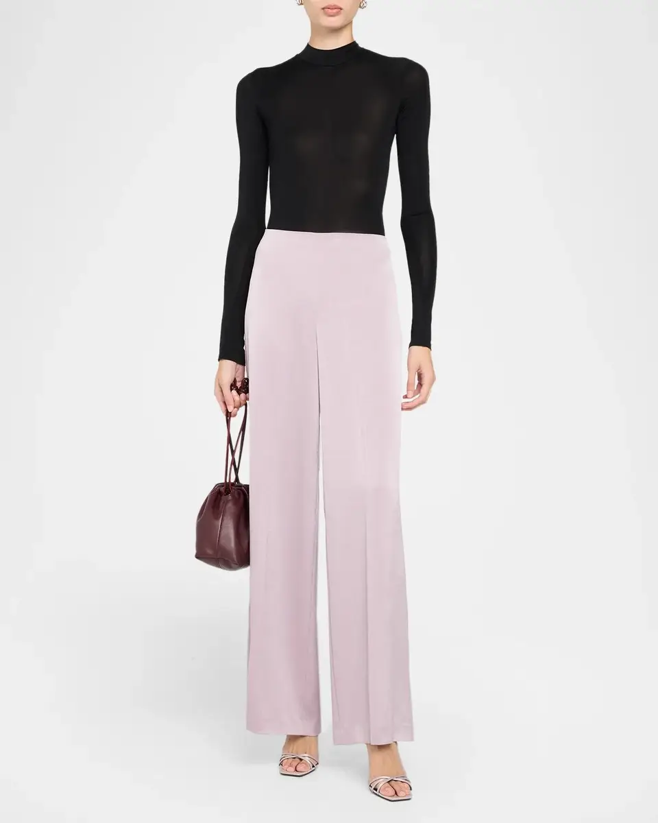 Ungaro Kai Wide-Leg Satin Pants | Thumbnail 2 Ungaro Kai Wide-Leg Satin Pants | Thumbnail 2