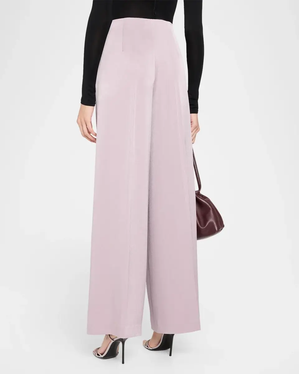 Ungaro Kai Wide-Leg Satin Pants | Thumbnail 3 Ungaro Kai Wide-Leg Satin Pants | Thumbnail 3
