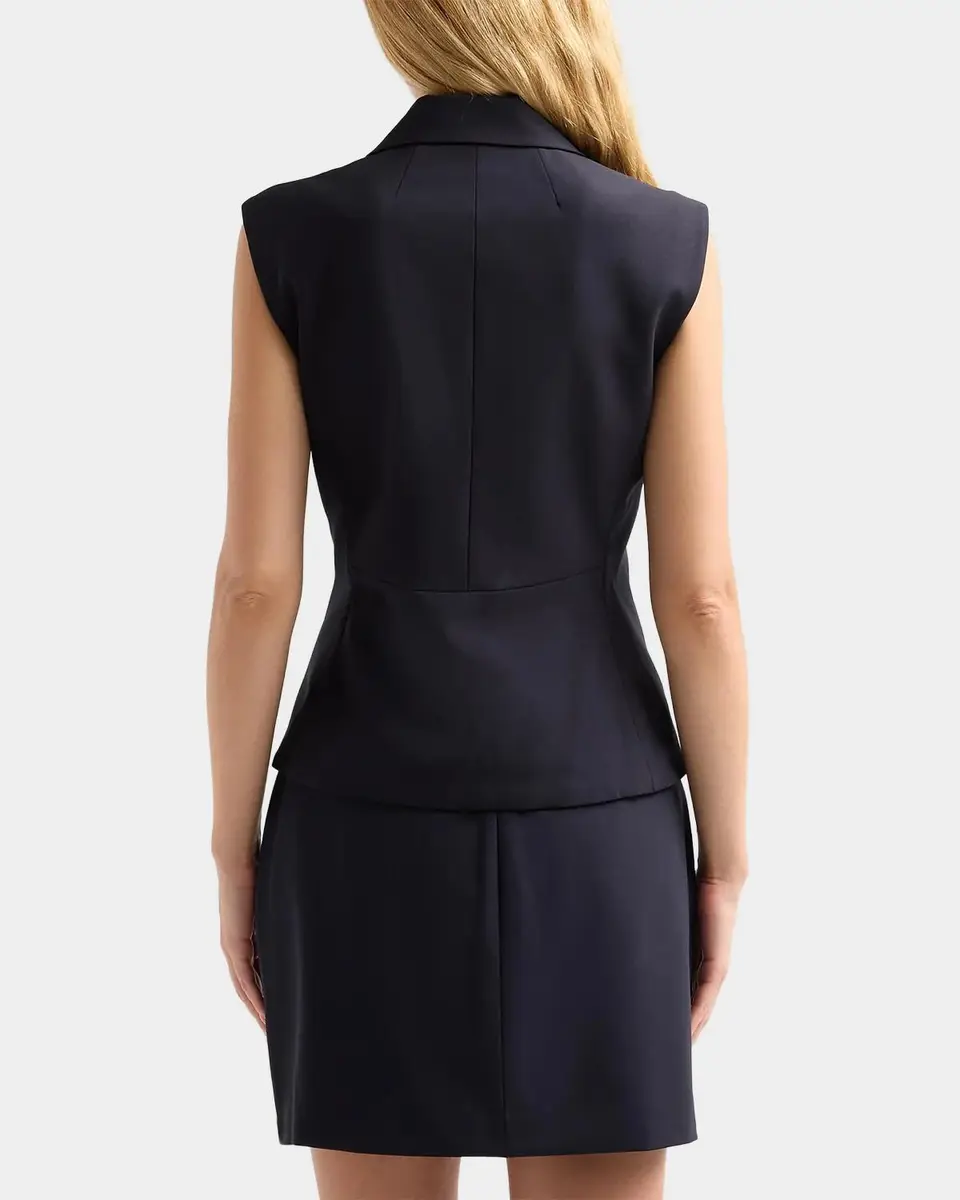 Theory Hourglass Asymmetric Vest | Thumbnail 3