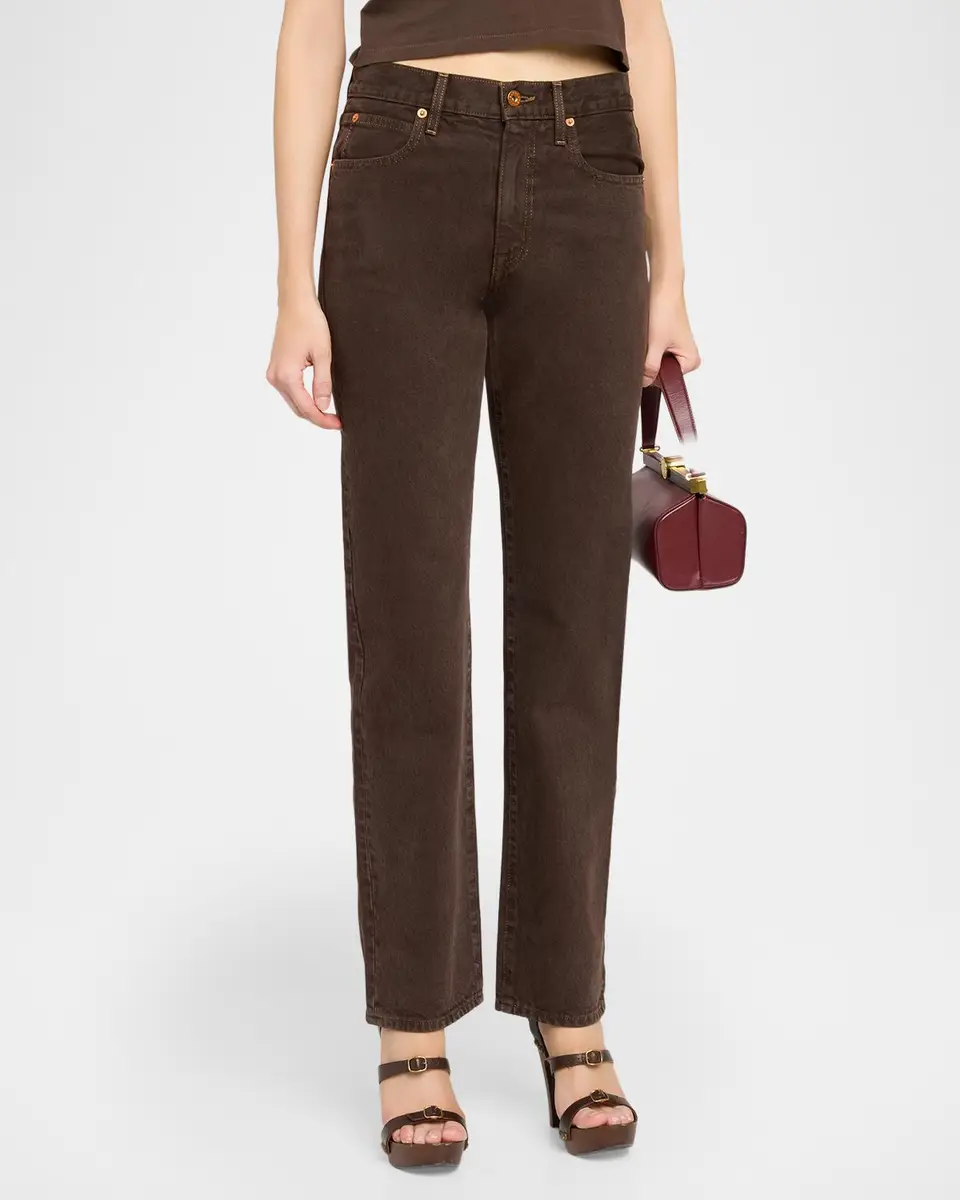 SLVRLAKE Phoenix Straight-Leg Jeans | Thumbnail 4