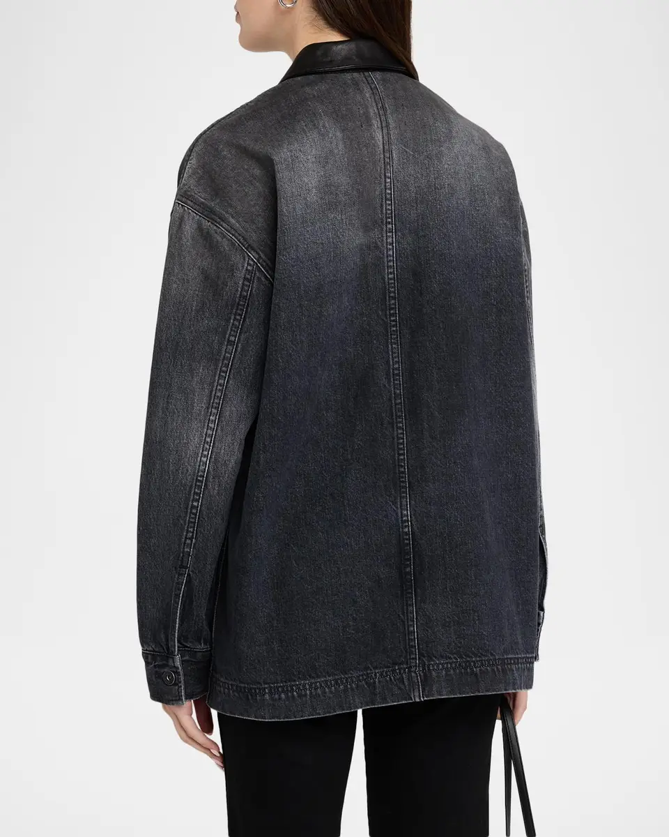 SLVRLAKE Oversized Worker Jacket | Thumbnail 3 SLVRLAKE Oversized Worker Jacket | Thumbnail 3
