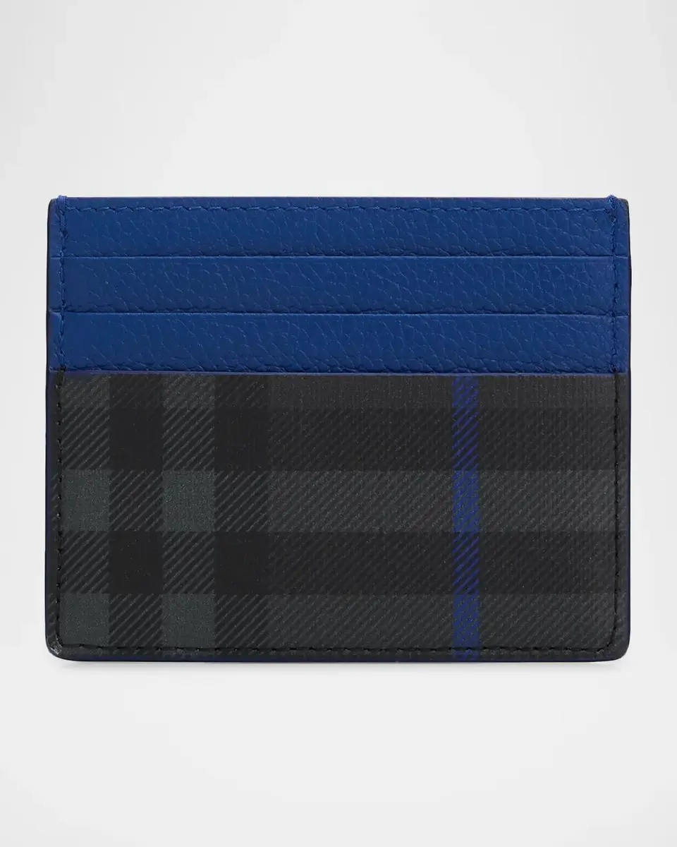 Burberry City Check Logo Card Case | Thumbnail 3