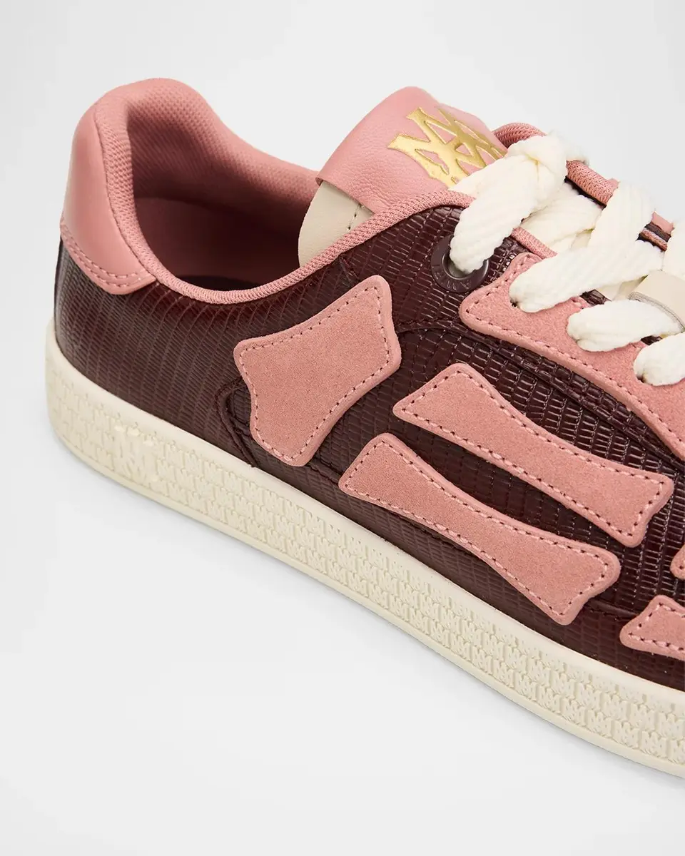 AMIRI Lizard-Embossed Leather Pacific Bones Sneakers | Thumbnail 5