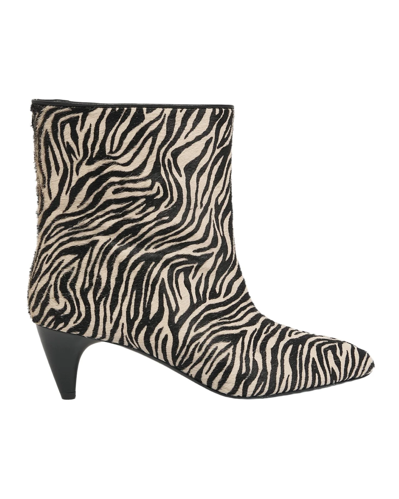 Isabel Marant Jiry 55MM Zebra-Print Leather Boots