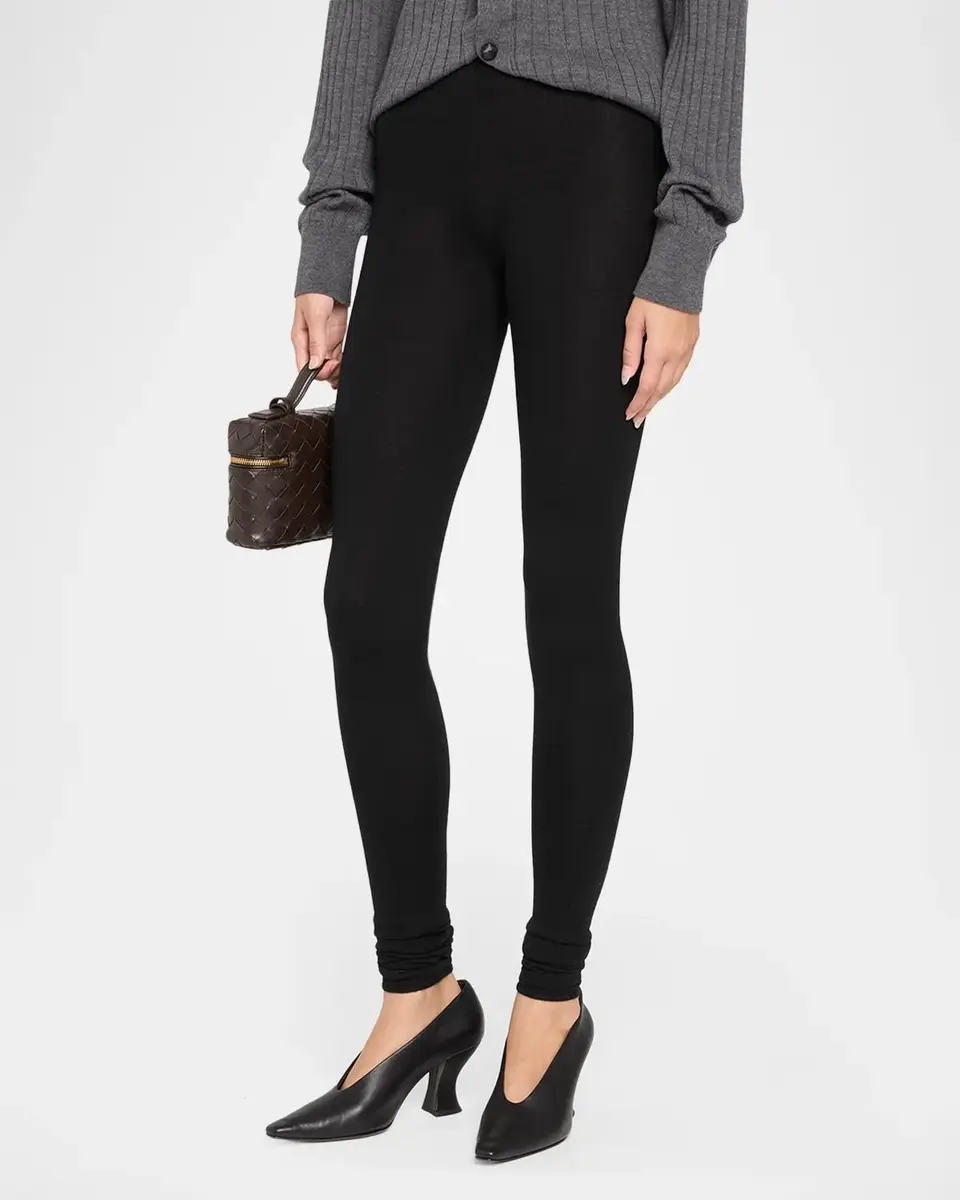 Bottega Veneta Wool Ribbed Low-Waist Pants | Thumbnail 4 Bottega Veneta Wool Ribbed Low-Waist Pants | Thumbnail 4