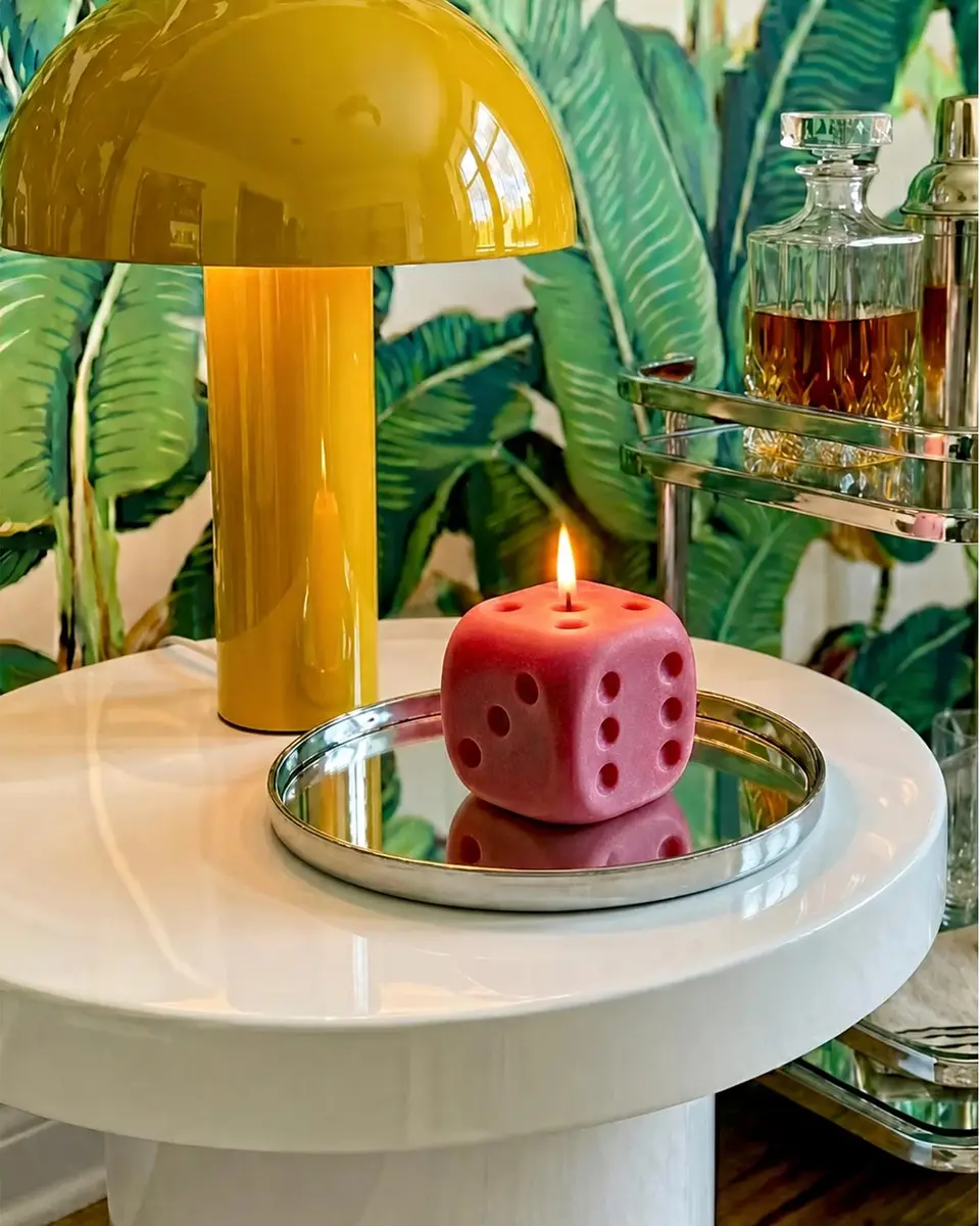 Davie Ocho Candle Co. Shake The Dice Unscented Candle | Thumbnail 4 Davie Ocho Candle Co. Shake The Dice Unscented Candle | Thumbnail 4