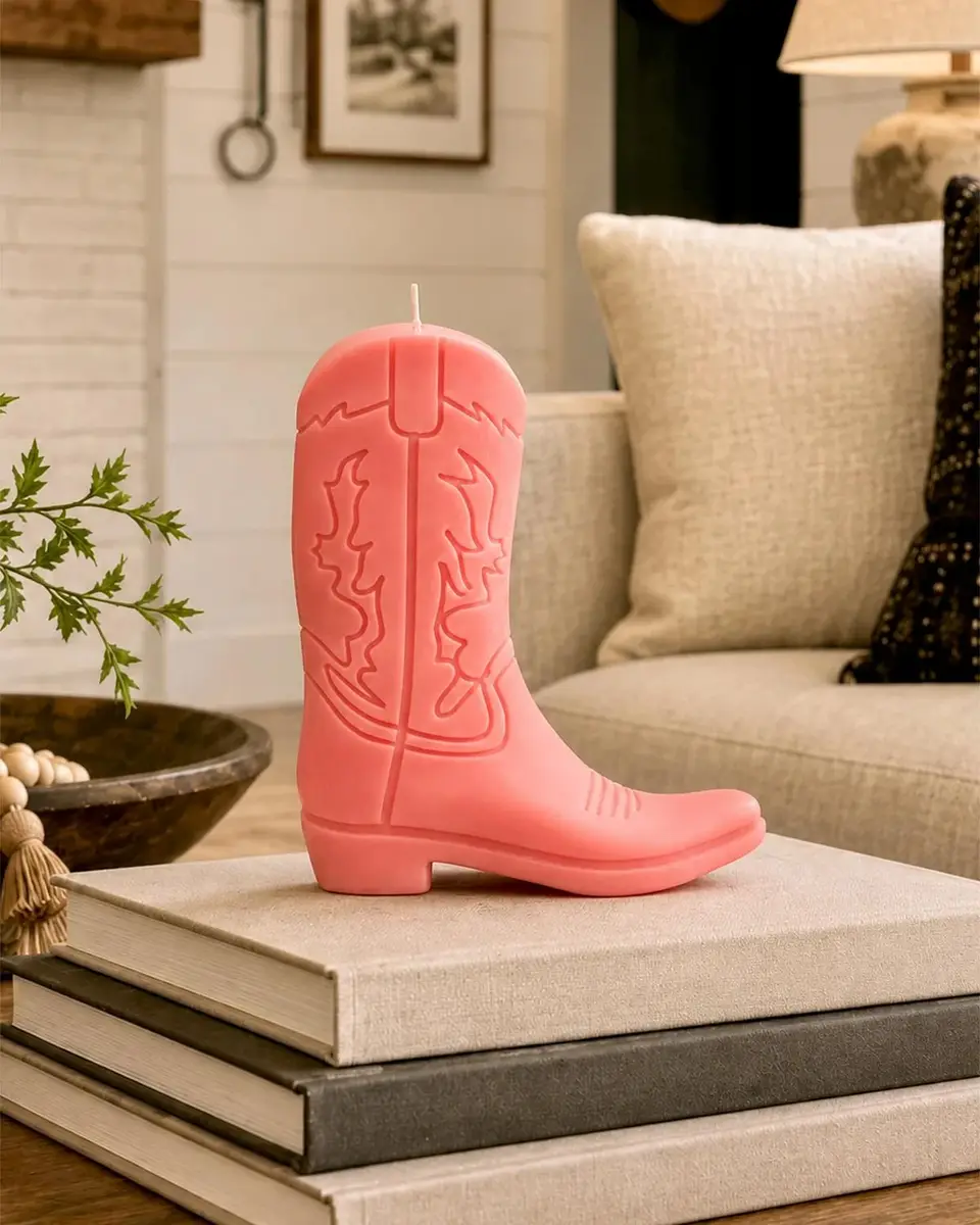 Davie Ocho Candle Co. Cowboy Boot Candle | Thumbnail 4 Davie Ocho Candle Co. Cowboy Boot Candle | Thumbnail 4