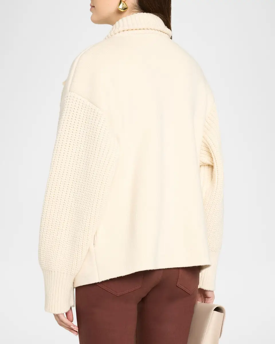 Frame The Fringe Wool Coat | Thumbnail 3 Frame The Fringe Wool Coat | Thumbnail 3