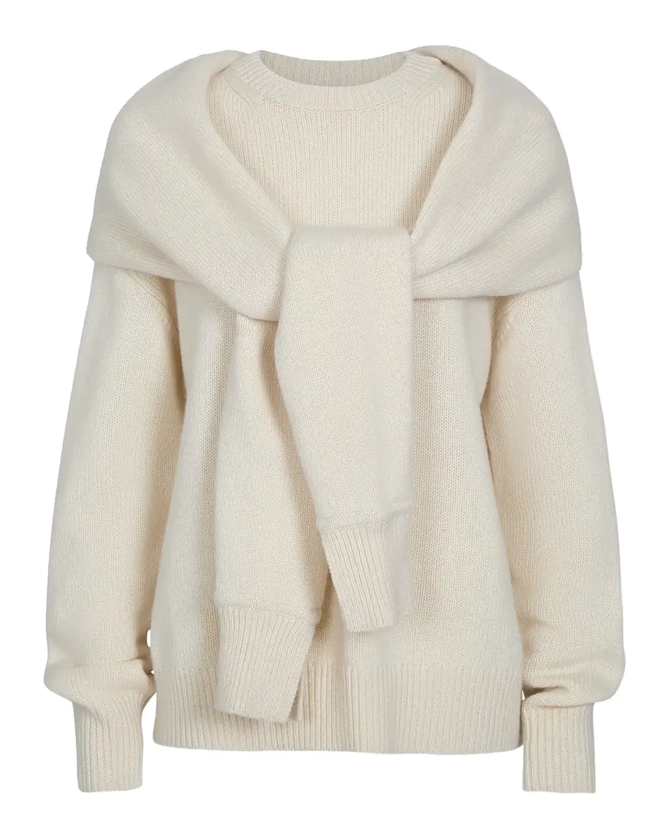 TWP Shrug Cashmere Crewneck Sweater | Thumbnail 2