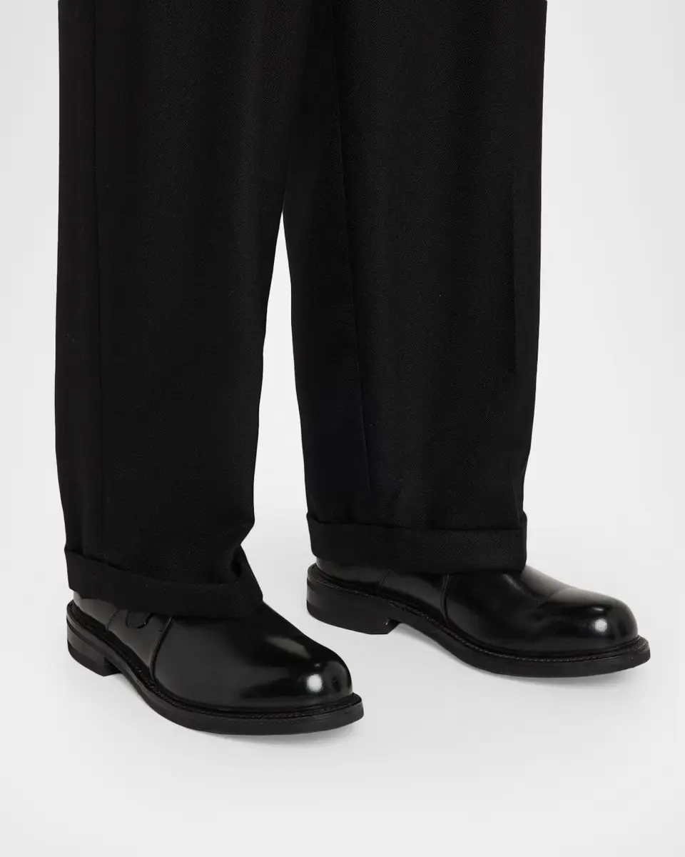 Allen Edmonds Men's Leather Monk Strap Shoes | Thumbnail 2