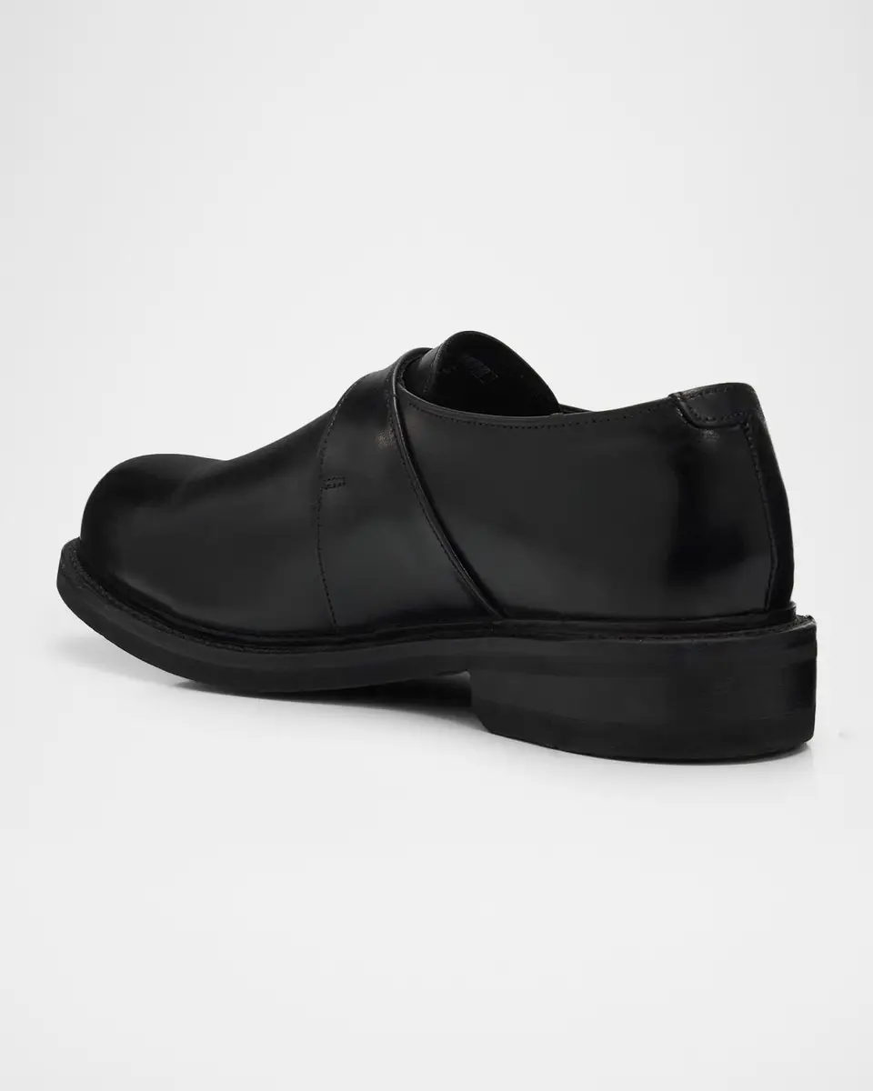 Allen Edmonds Men's Leather Monk Strap Shoes | Thumbnail 4