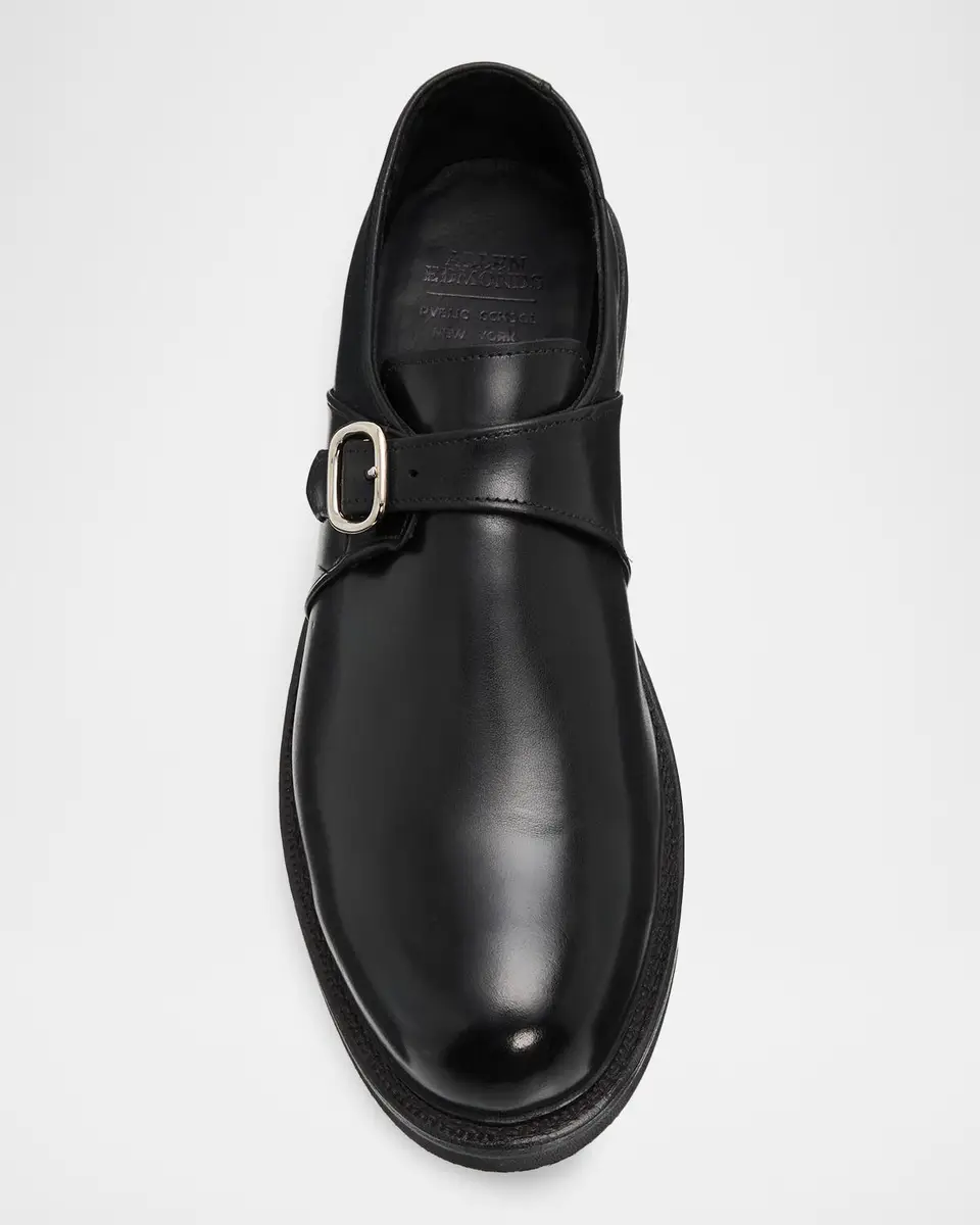 Allen Edmonds Men's Leather Monk Strap Shoes | Thumbnail 5