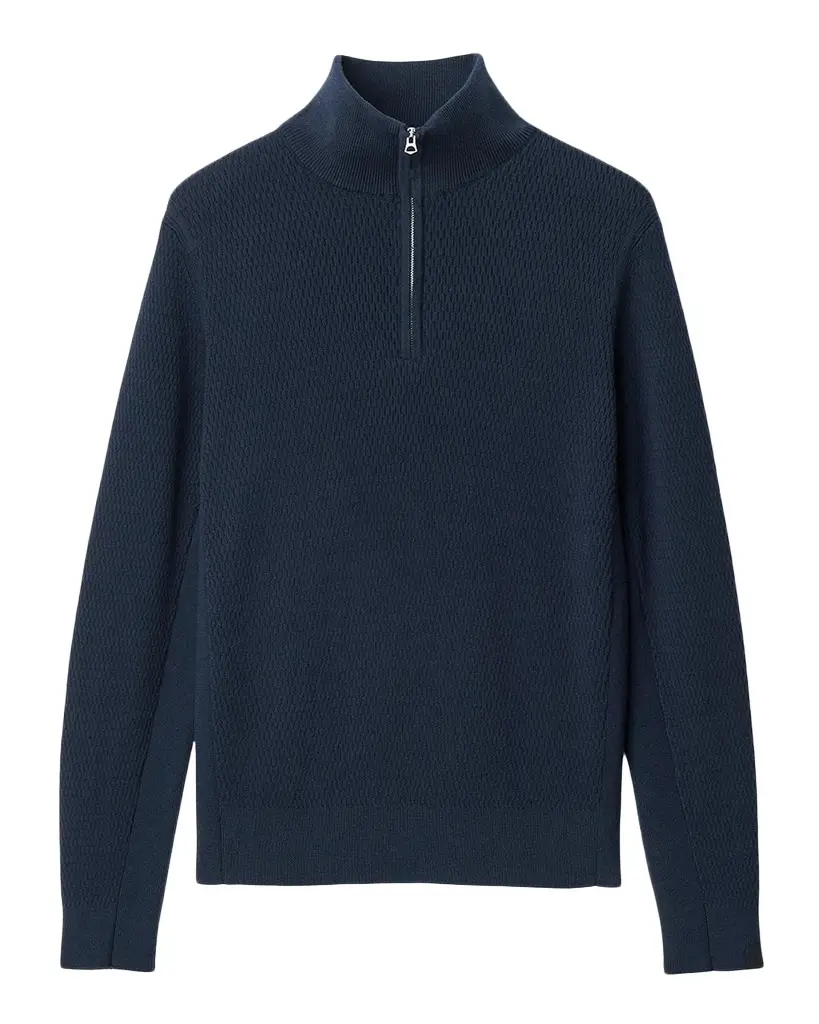 rag & bone Danton Waffle-Knit Sweater