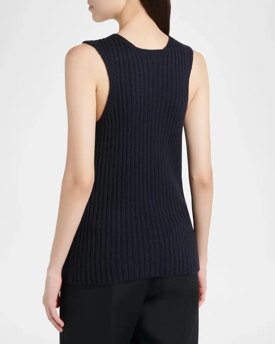 Bottega Veneta Ribbed Wool Mini Dress | Thumbnail 3 Bottega Veneta Ribbed Wool Mini Dress | Thumbnail 3