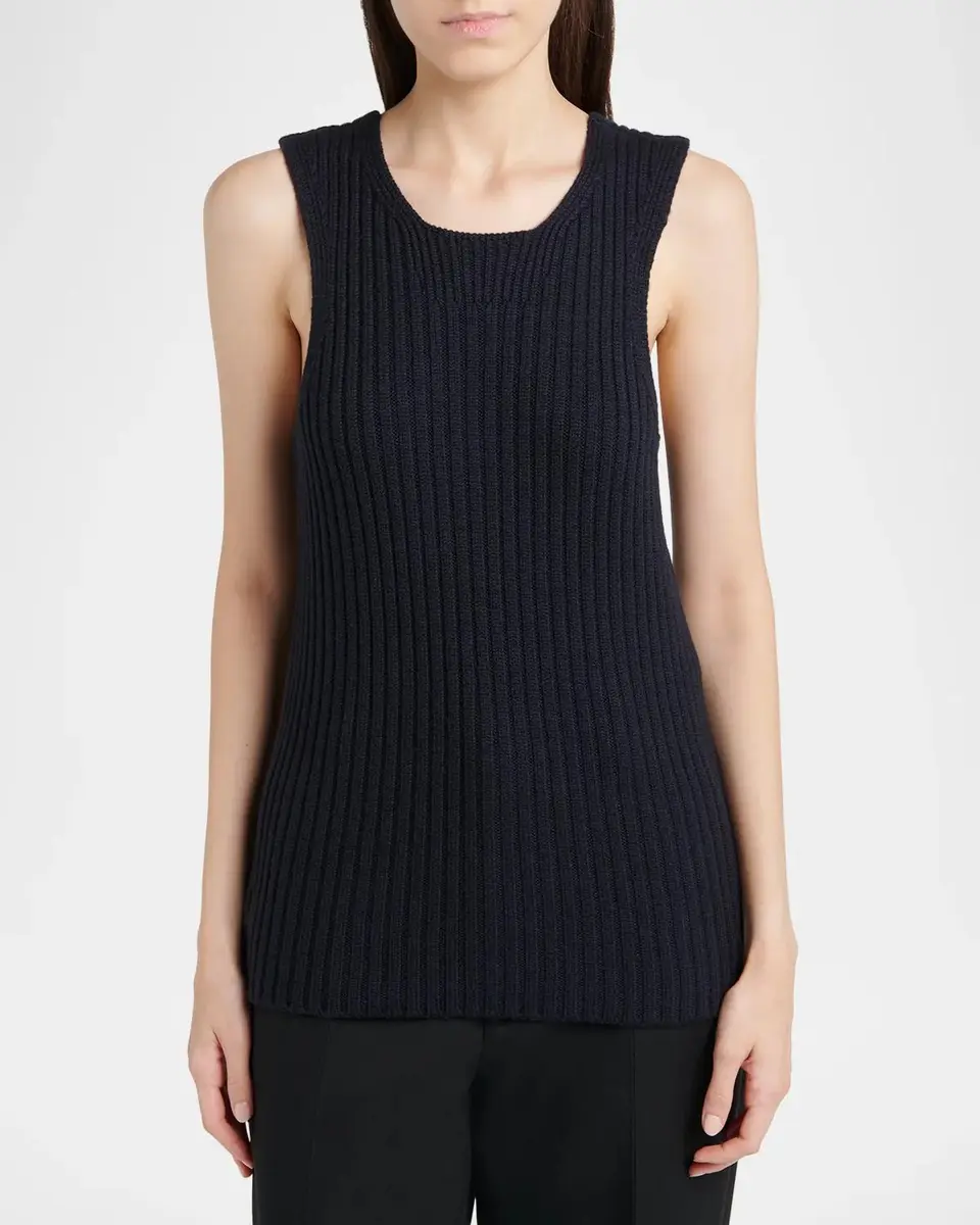 Bottega Veneta Ribbed Wool Mini Dress | Thumbnail 4 Bottega Veneta Ribbed Wool Mini Dress | Thumbnail 4