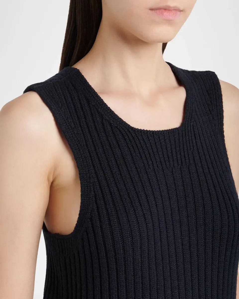 Bottega Veneta Ribbed Wool Mini Dress | Thumbnail 5 Bottega Veneta Ribbed Wool Mini Dress | Thumbnail 5