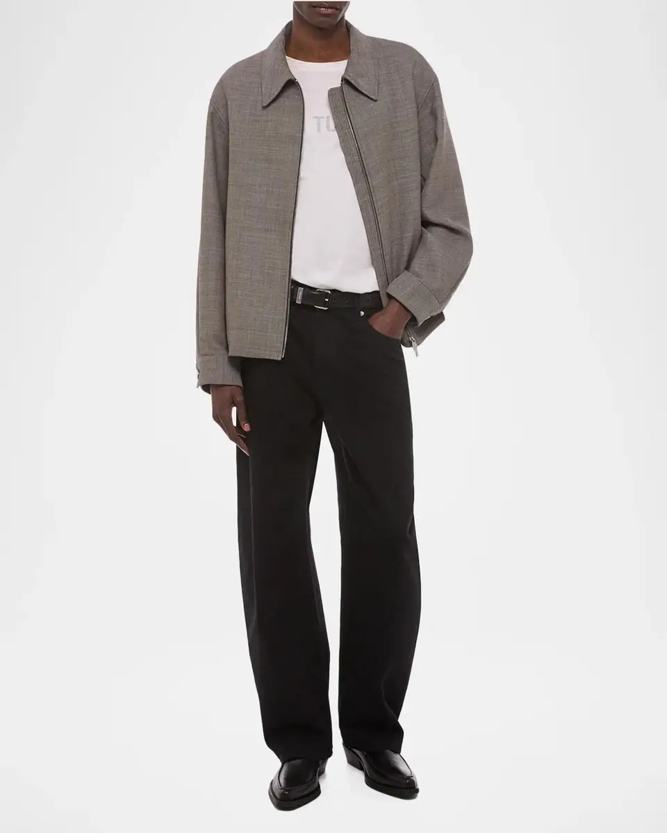 Helmut Lang Men's Zip-Front Shirt Jacket | Thumbnail 2 Helmut Lang Men's Zip-Front Shirt Jacket | Thumbnail 2