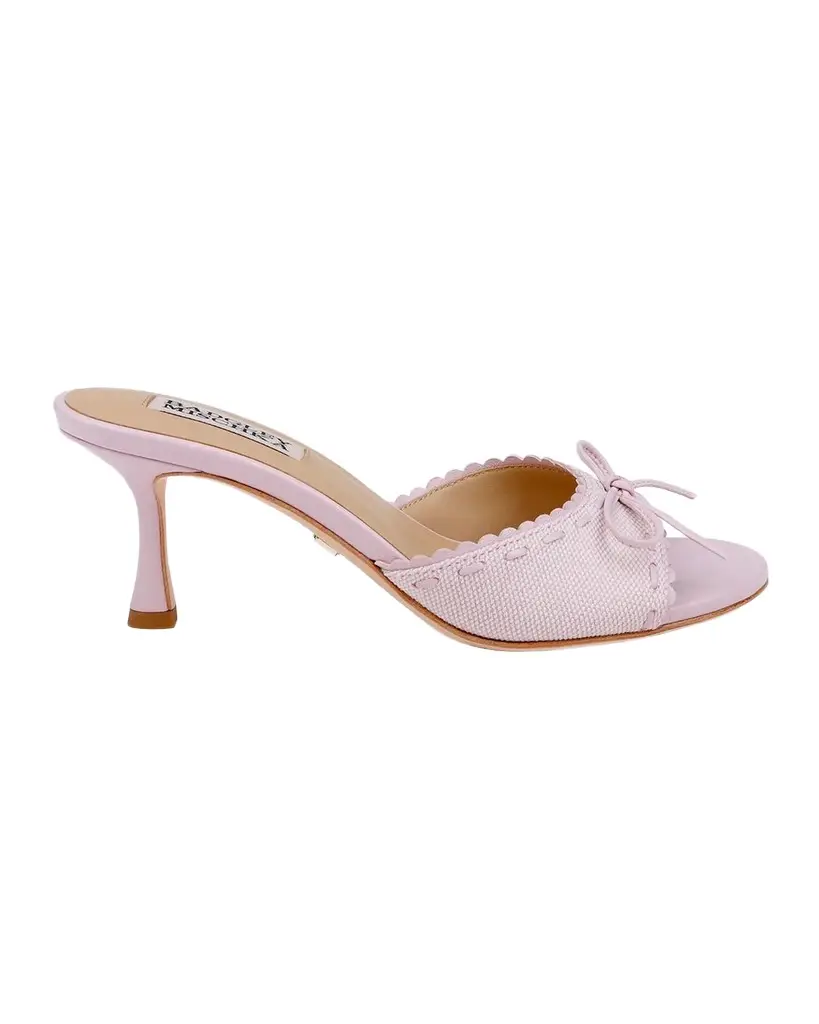 BADGLEY MISCHKA 65mm Yaritza Leather Mules