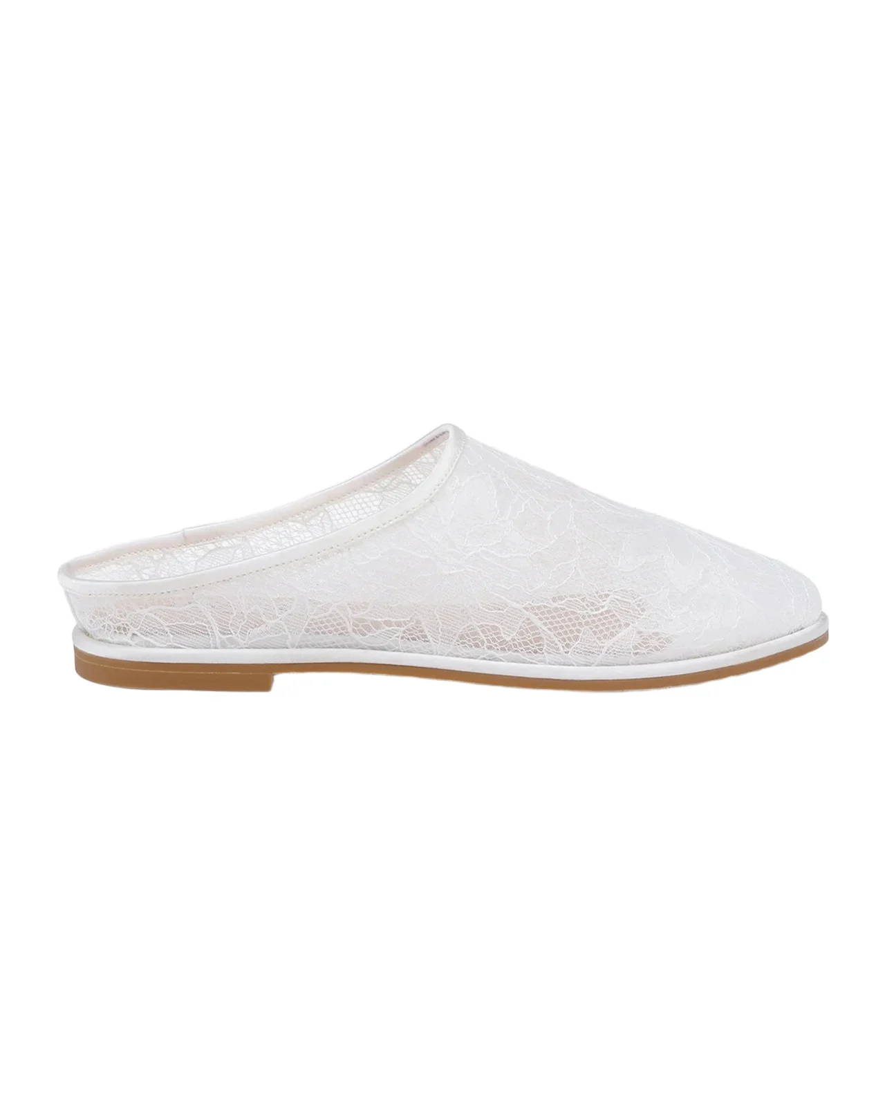 BADGLEY MISCHKA Yumi Floral Lace Mules