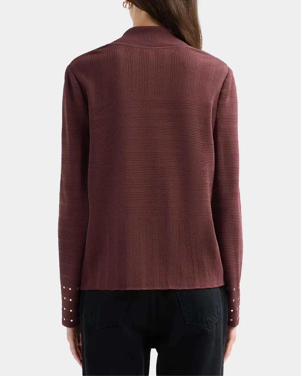 Misook Sequin Mock Turtleneck Top | Thumbnail 3 Misook Sequin Mock Turtleneck Top | Thumbnail 3
