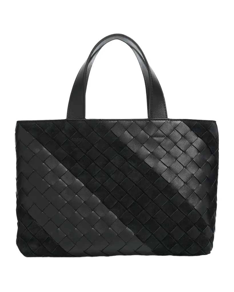 Bottega Veneta Intrecciato Leather Tote Bag | Image 1 Bottega Veneta Intrecciato Leather Tote Bag | Image 1
