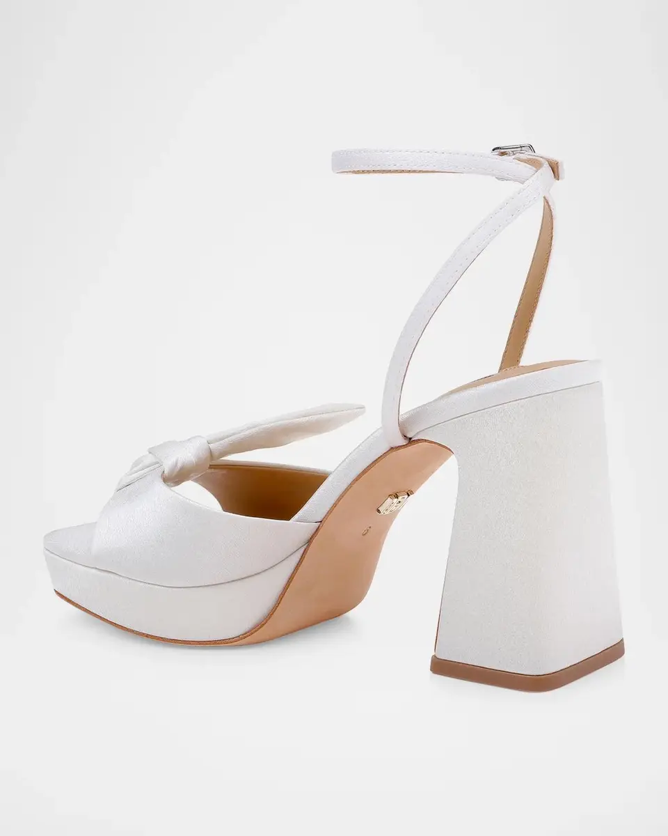 BADGLEY MISCHKA Yuki 90MM Crepe Platform Sandals | Thumbnail 3 BADGLEY MISCHKA Yuki 90MM Crepe Platform Sandals | Thumbnail 3